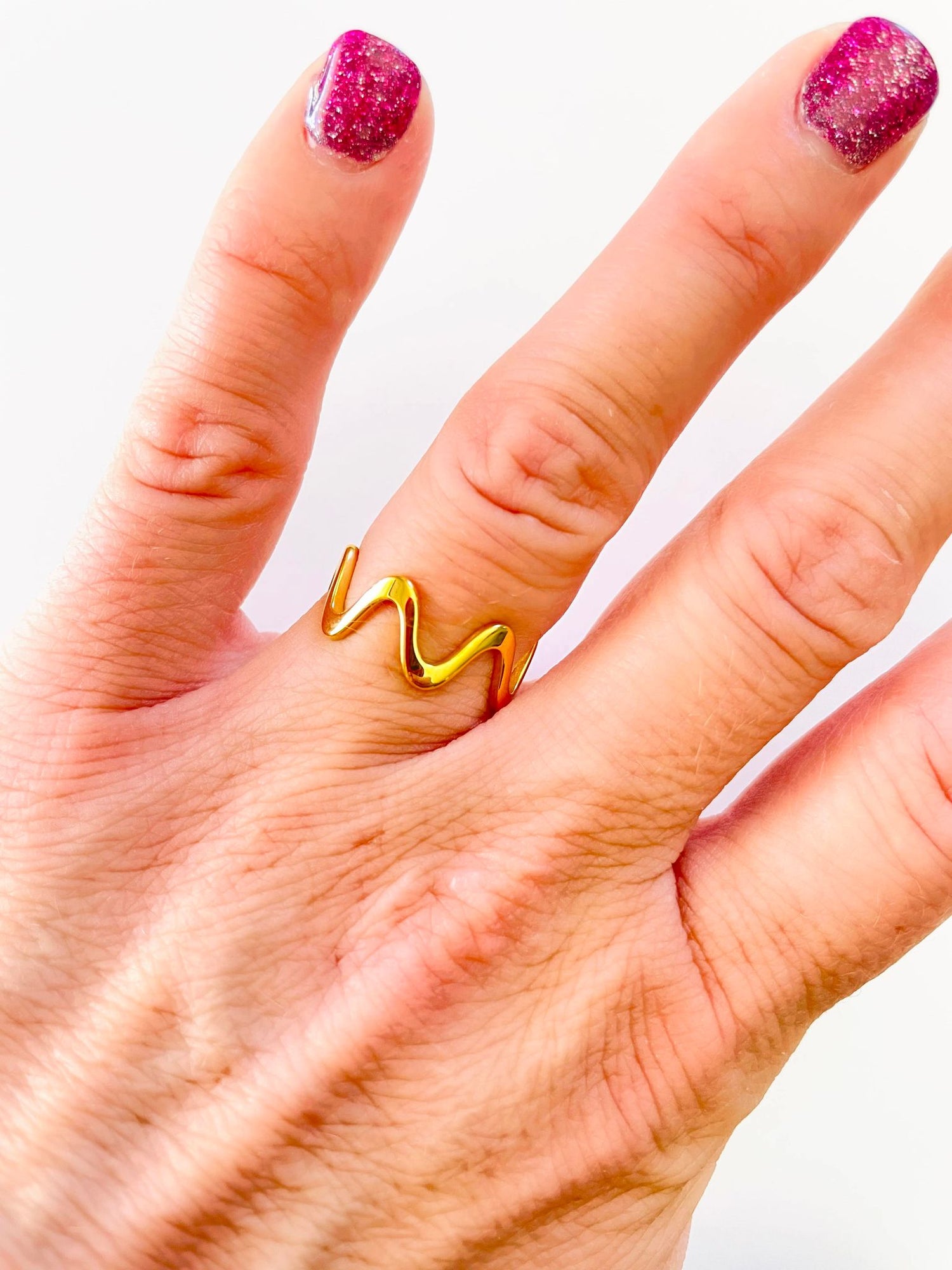 Chevron Ring {Waterproof Jewelry}