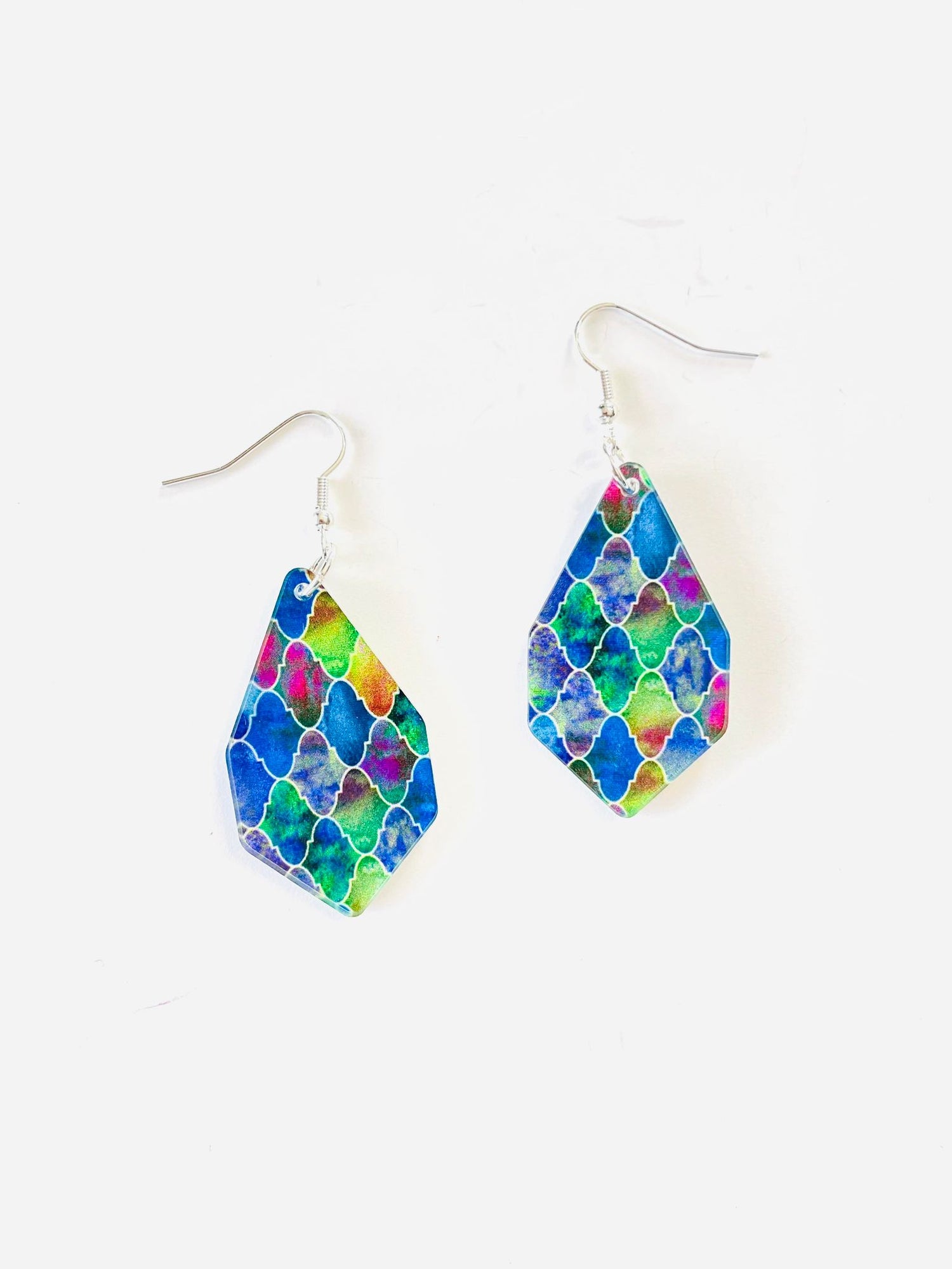Moroccan Tile Earrings