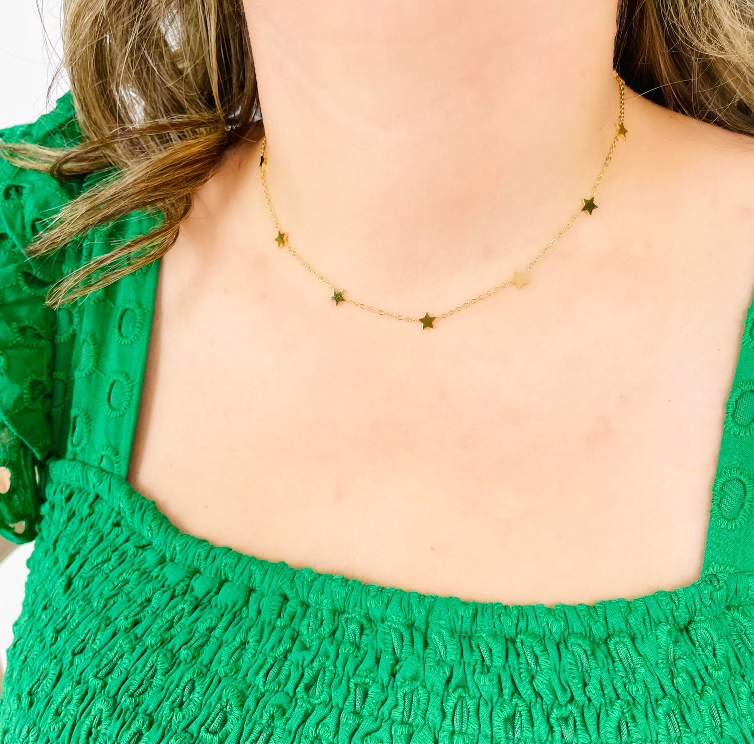 Twinkling Star Necklace {Waterproof Jewelry!}