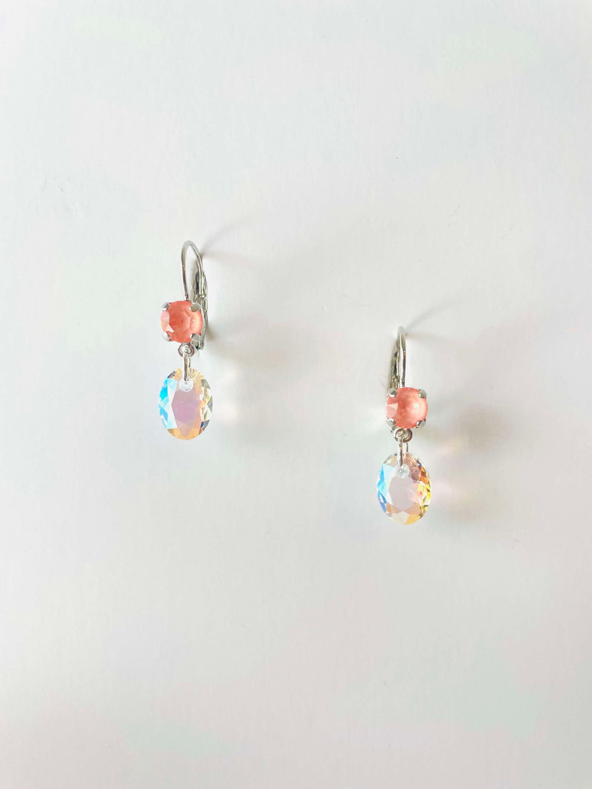 Flamingo Shimmer Earrings - KaraMarie