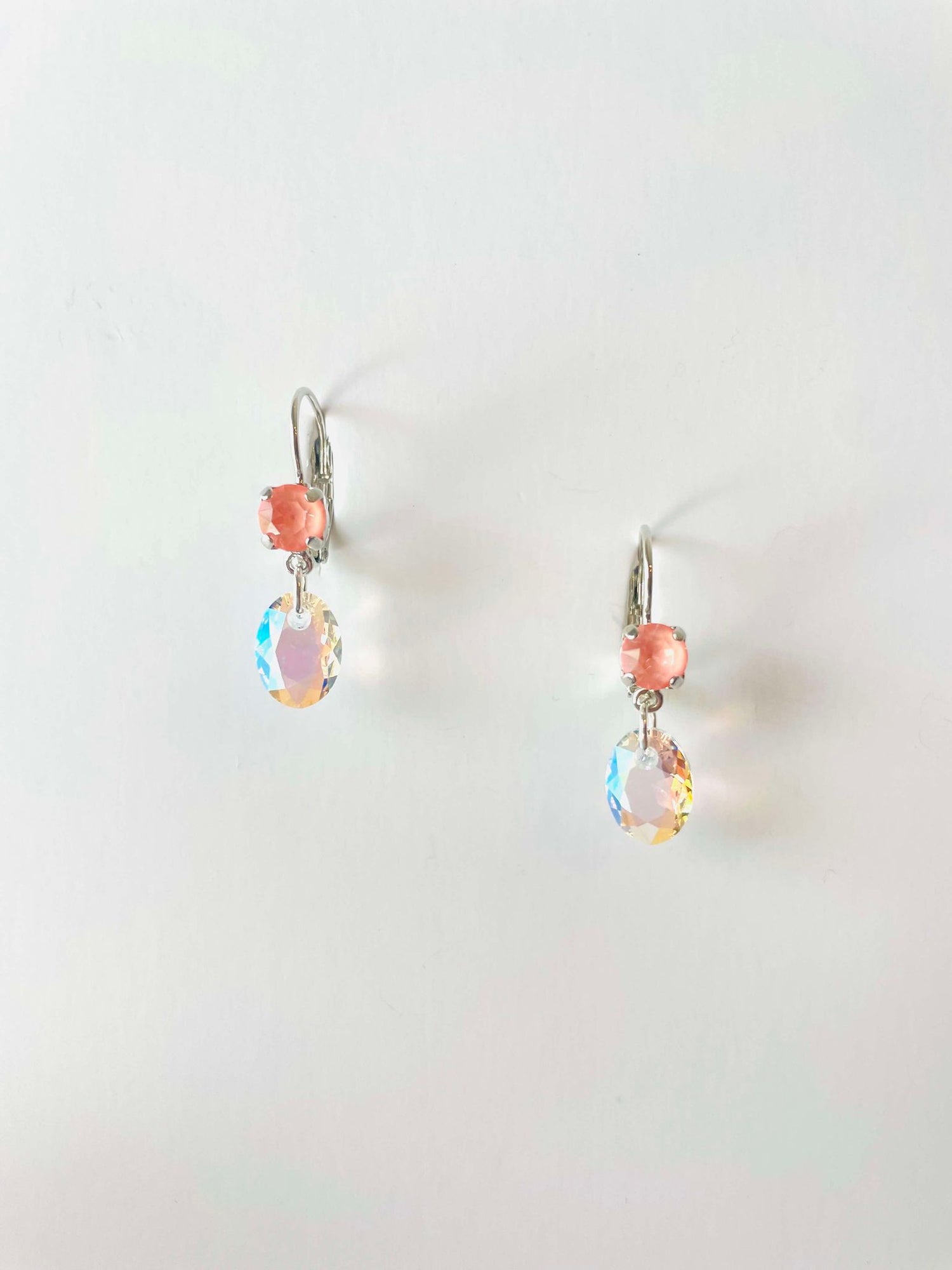 Flamingo Shimmer Earrings - KaraMarie