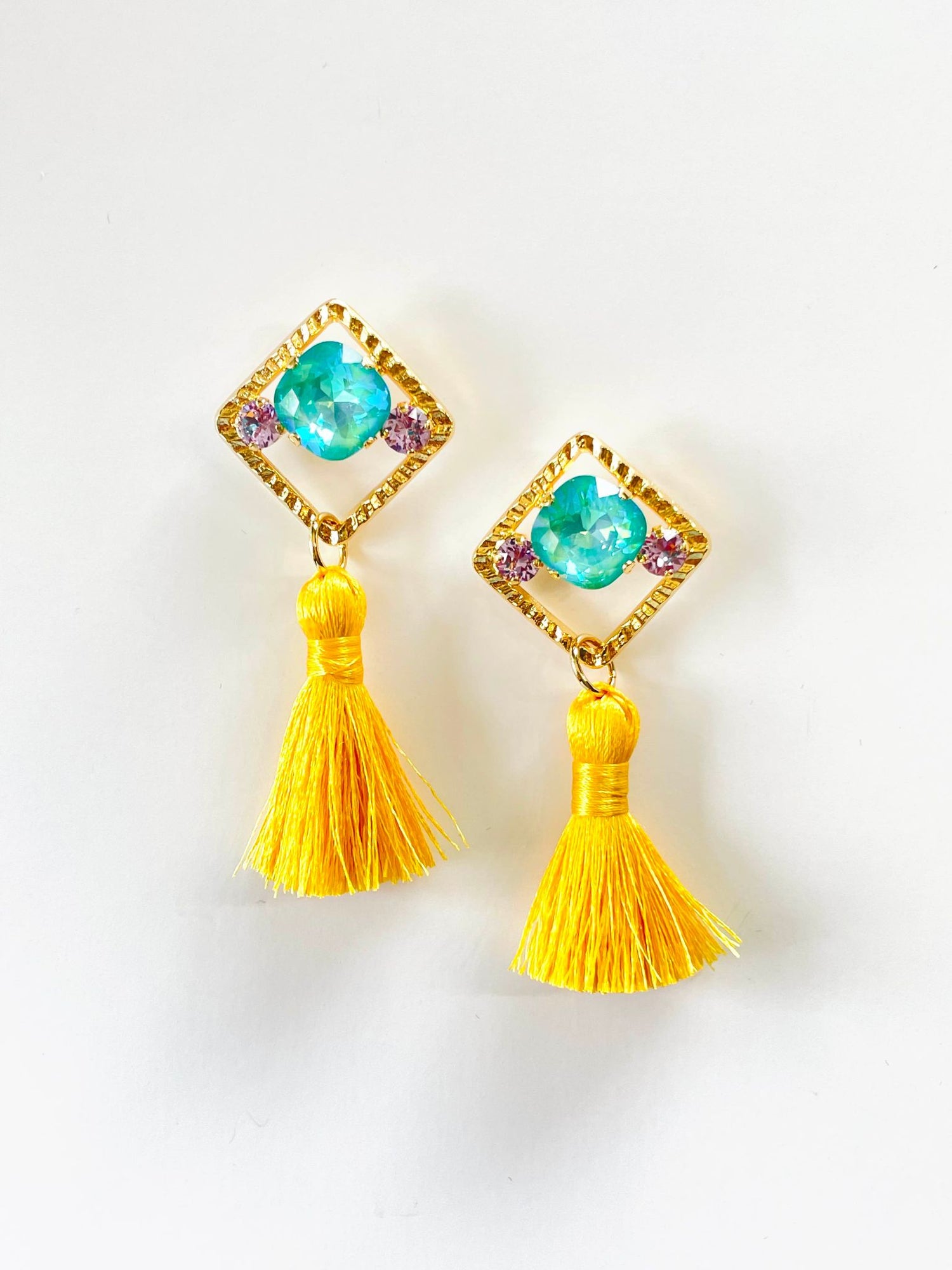 Tropicana Twist Fringe Earrings
