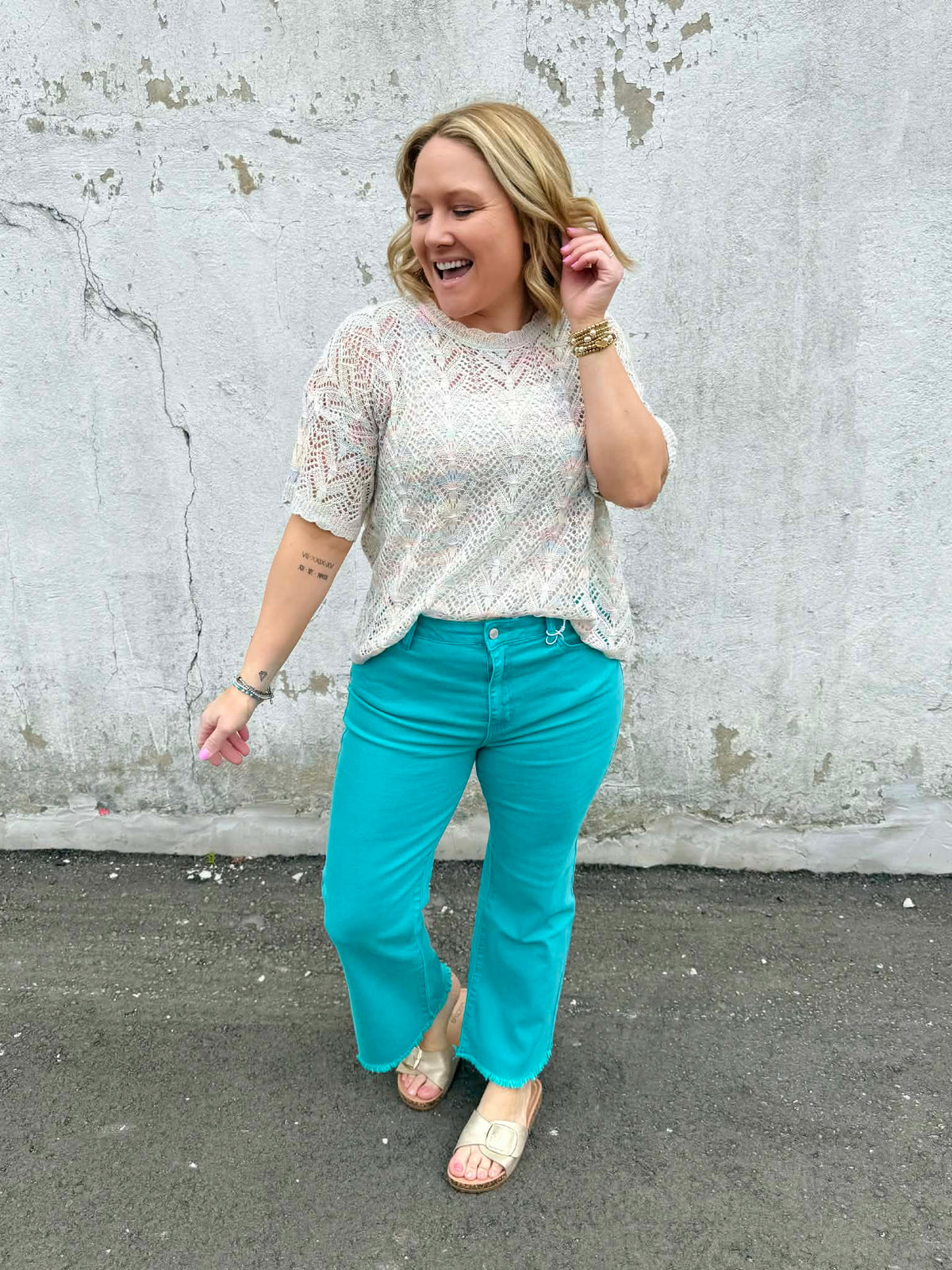 Playful Edge Denim Pants - Multiple Colors! {S-XL} - KaraMarie