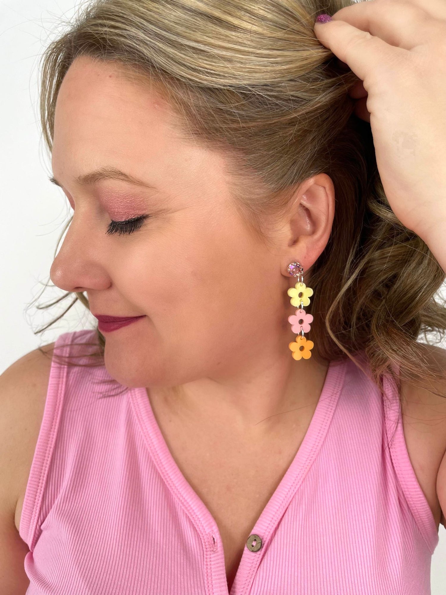Floral Sherbert Earrings