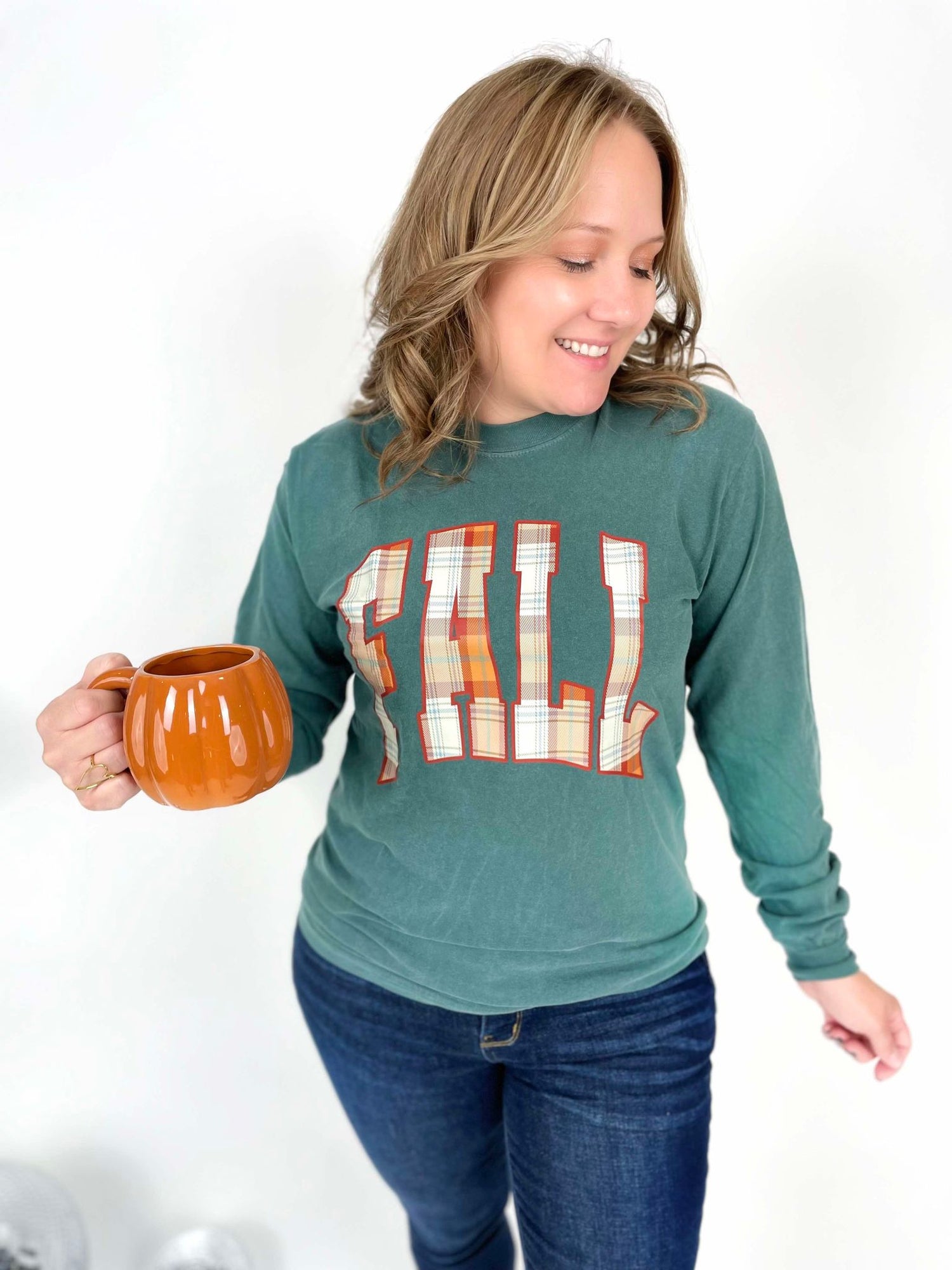 Fall Plaid Long Sleeve Shirt