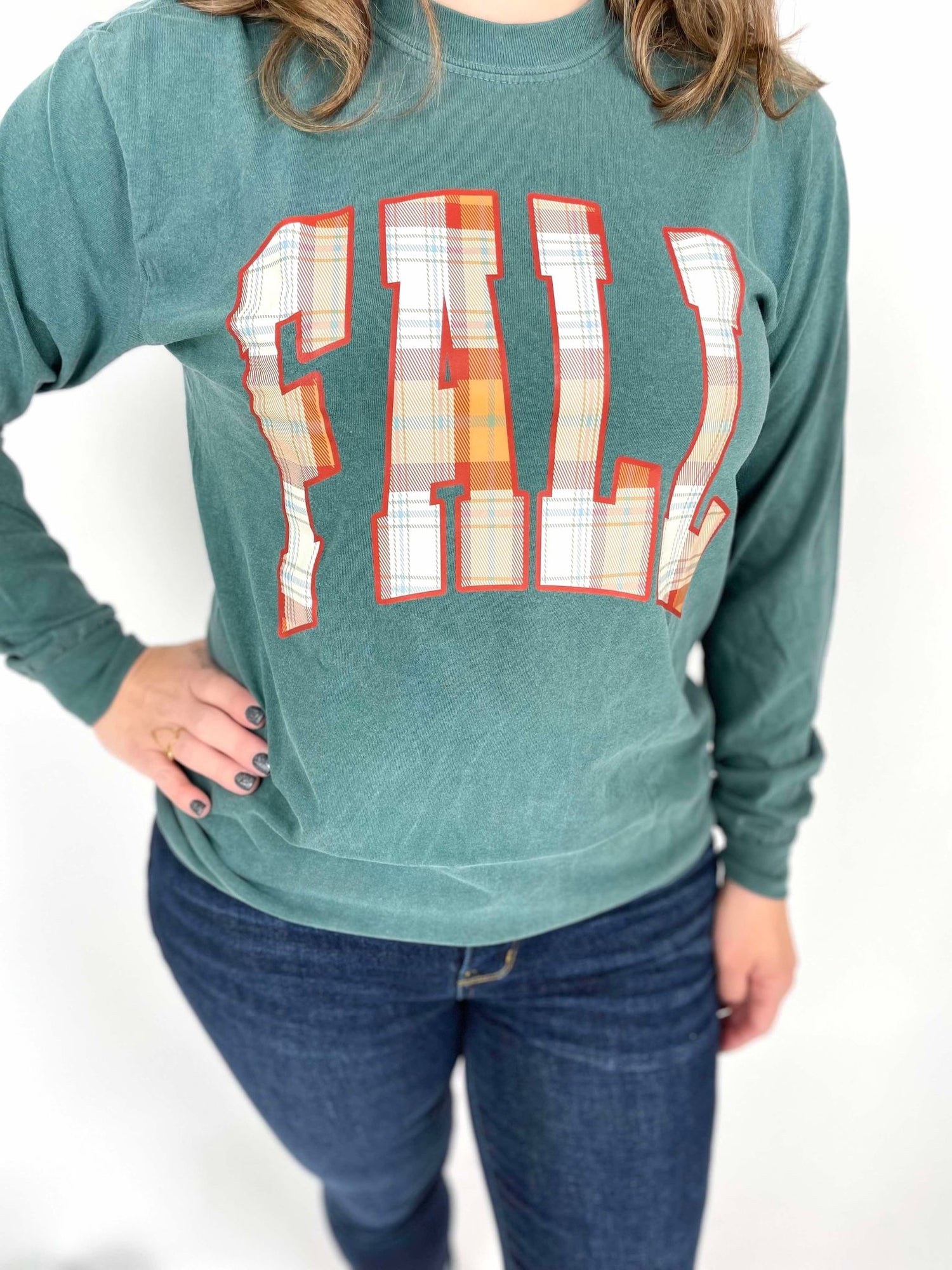 Fall Plaid Long Sleeve Shirt