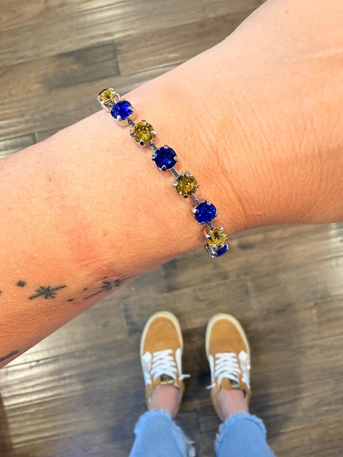 The Mini Poppy Bracelet :: Go Brew Crew!