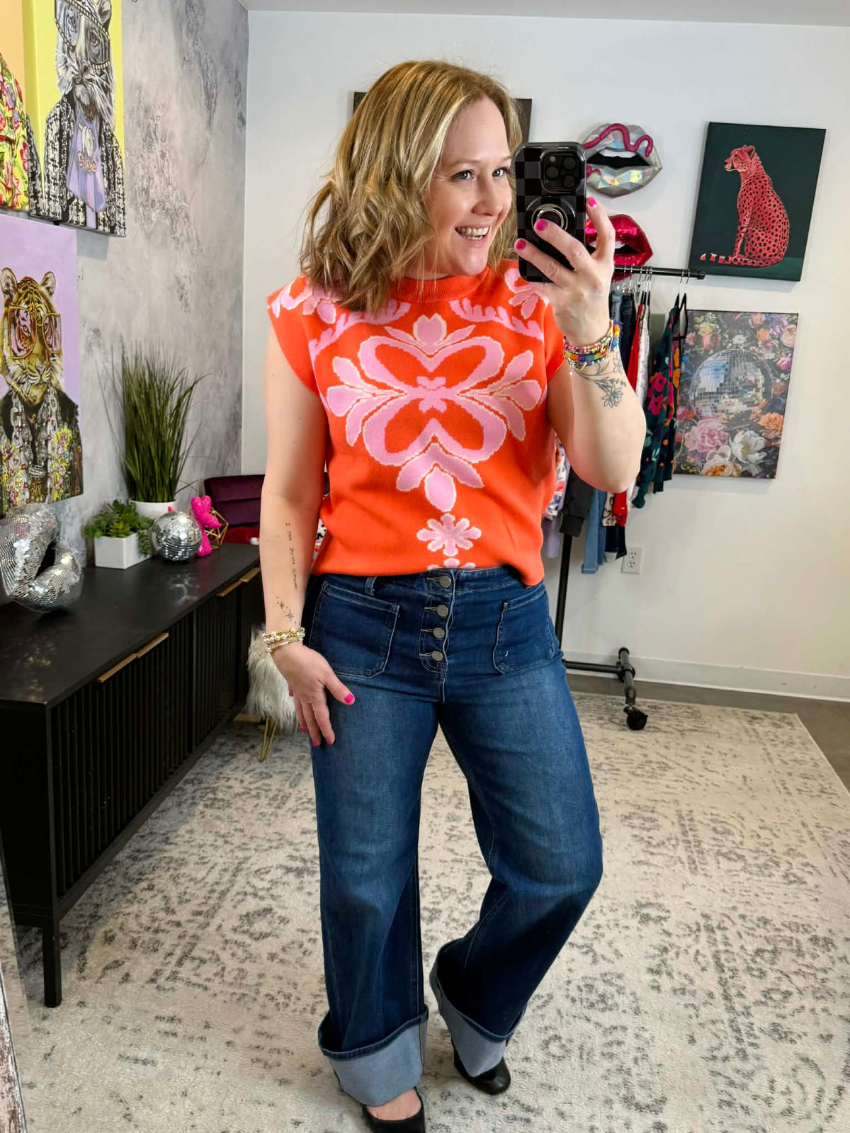 Orange Peel Sleeveless Knit Top {XS-XL} - KaraMarie