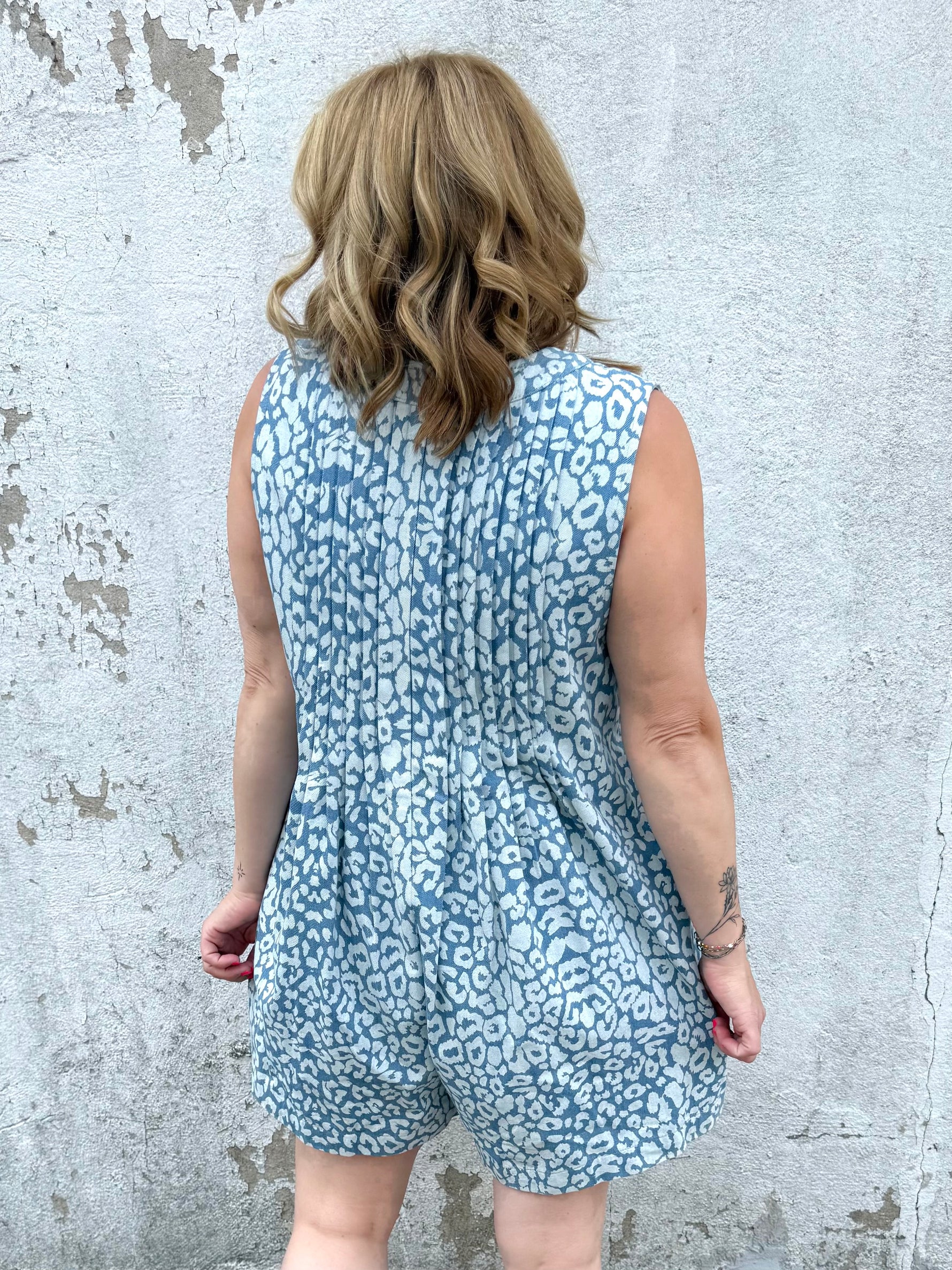 Wild Wash Romper {S-3X} - KaraMarie