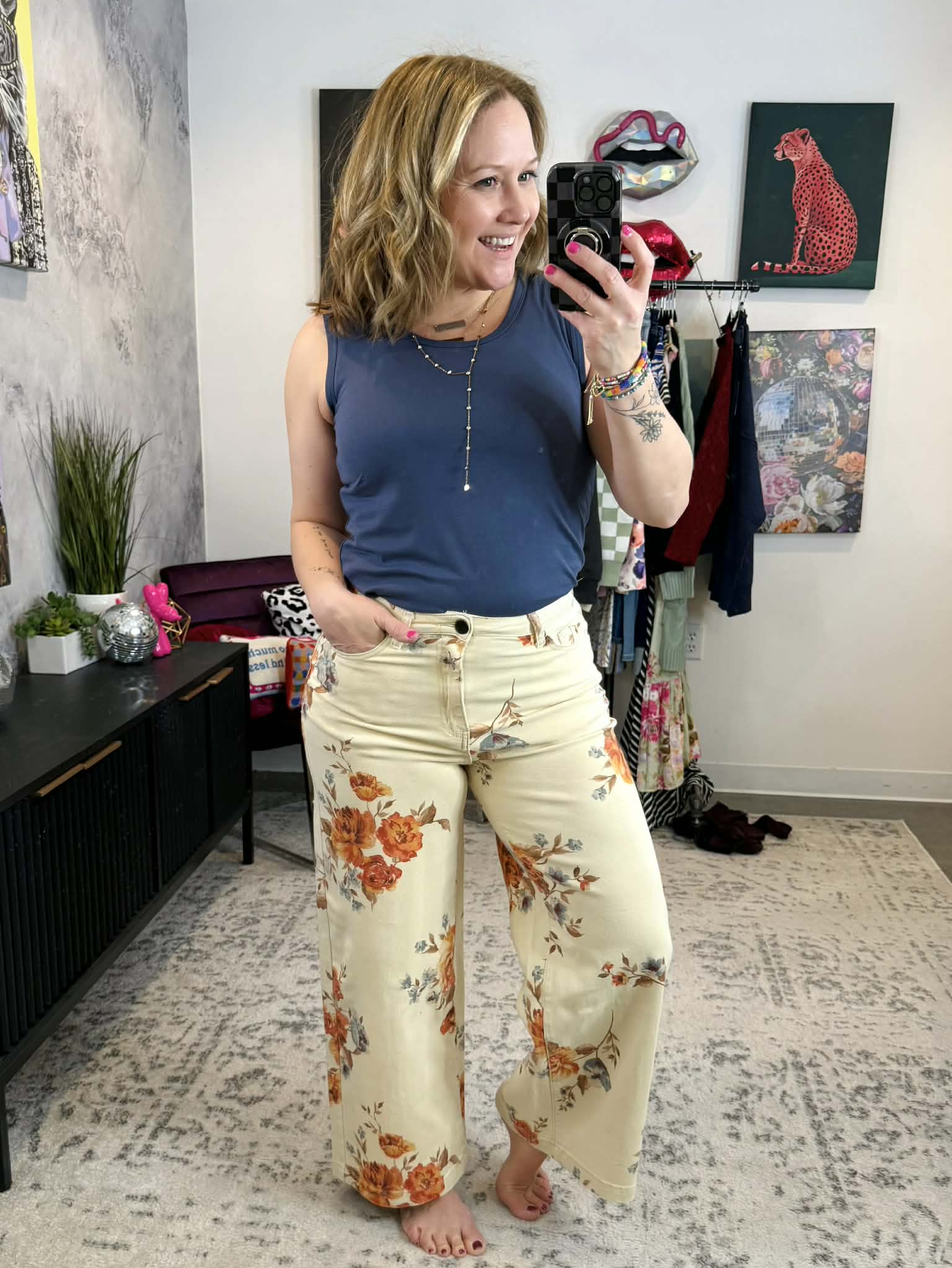 MM Ava Tank - Denim Blue {XS-3X} - KaraMarie