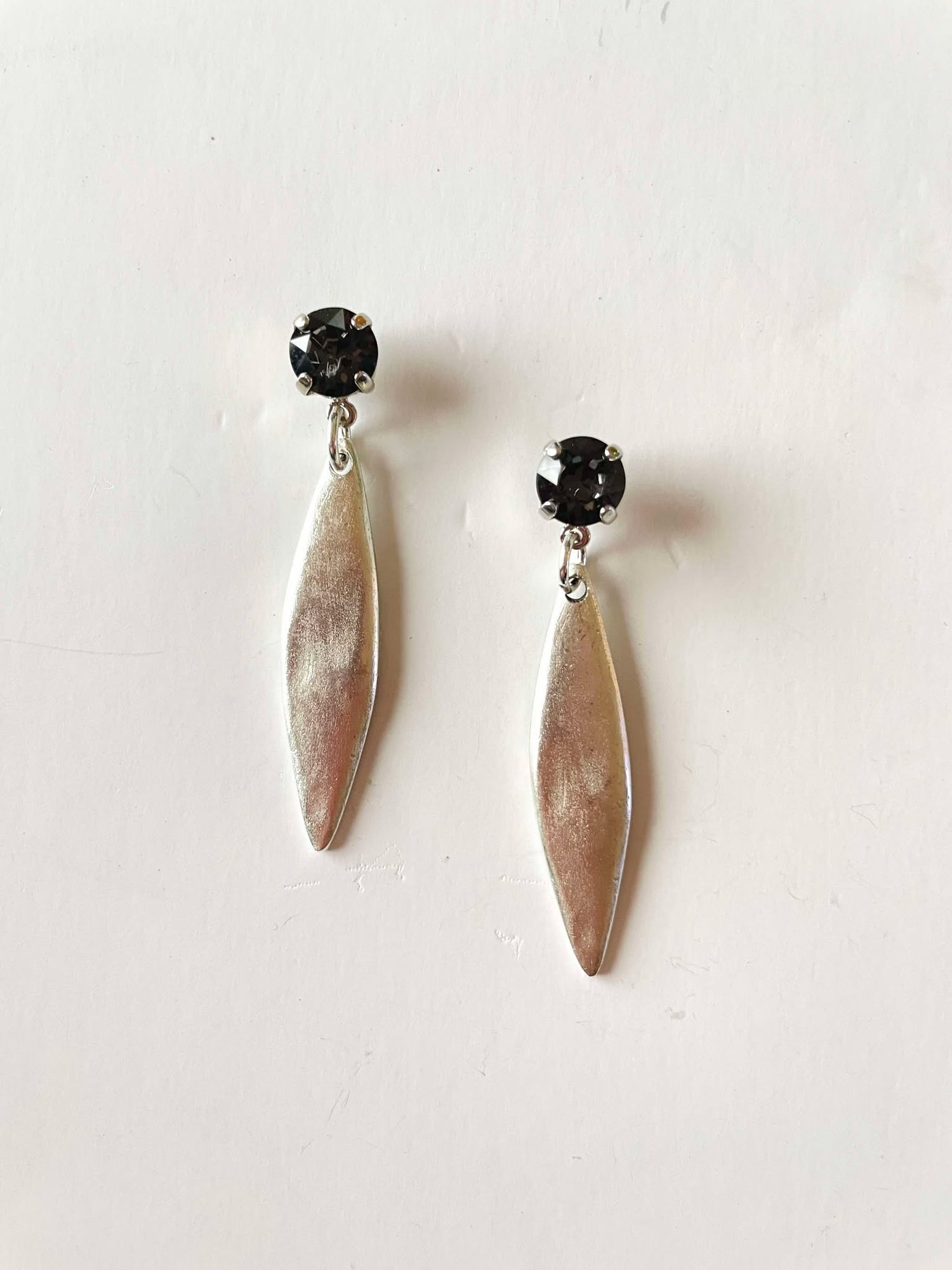 Silver Shadow Earrings