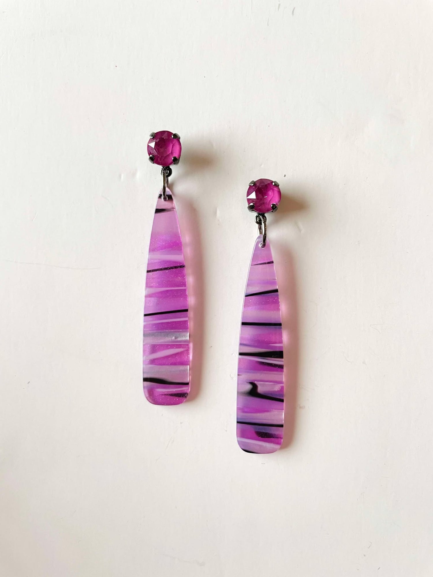 Midnight Orchid Earring {Multiple Shapes!} - KaraMarie
