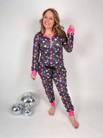 Pajama Set - Heart Lollipops {S-2X} - KaraMarie