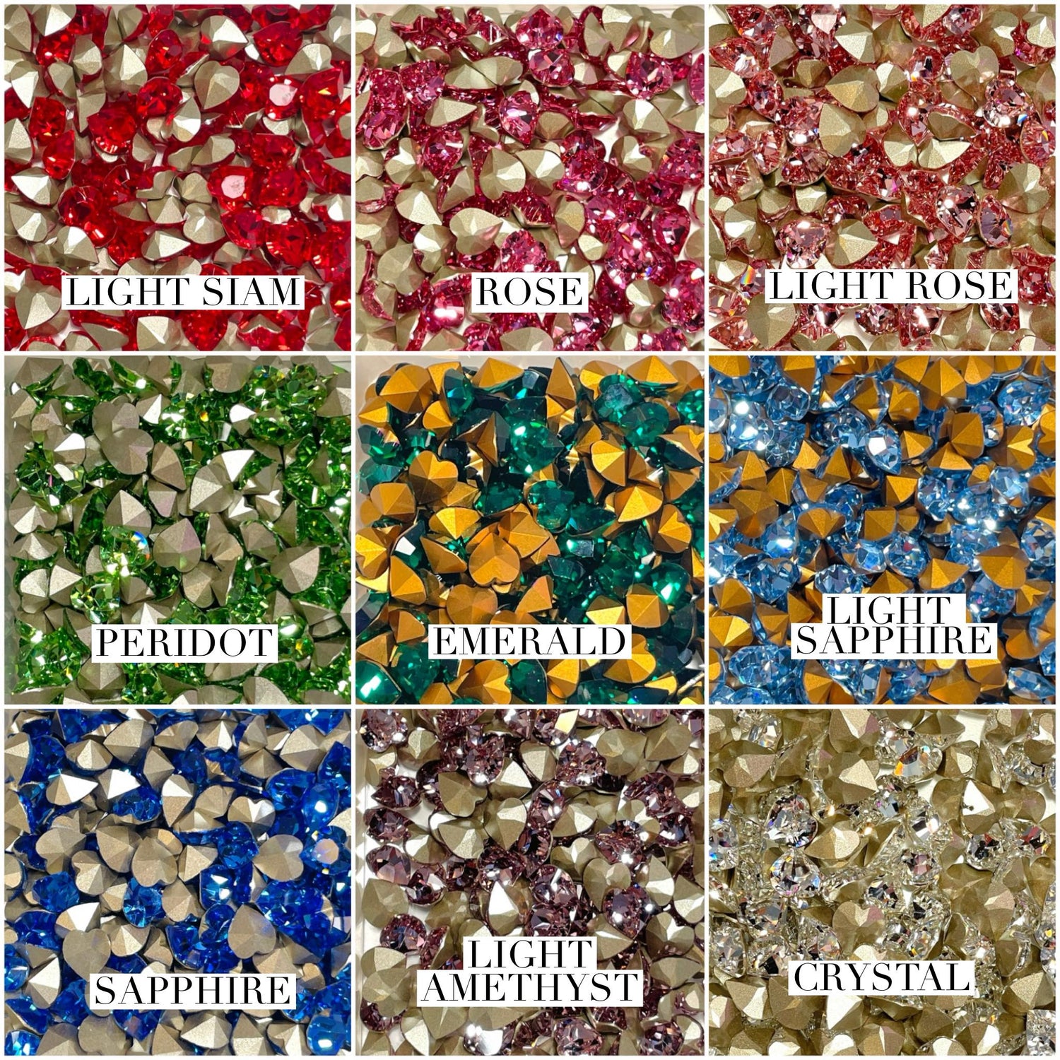 Design Your Own! 8mm Heart Necklace {Multiple Choices!}