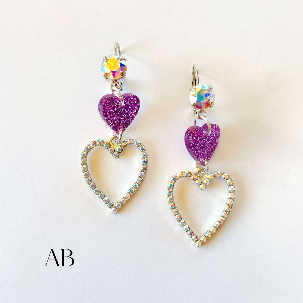 LIMITED EDITION :: Queen of Heart Earrings {Multiple Colors}