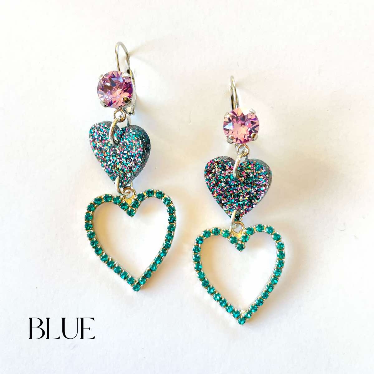 LIMITED EDITION :: Queen of Heart Earrings {Multiple Colors}