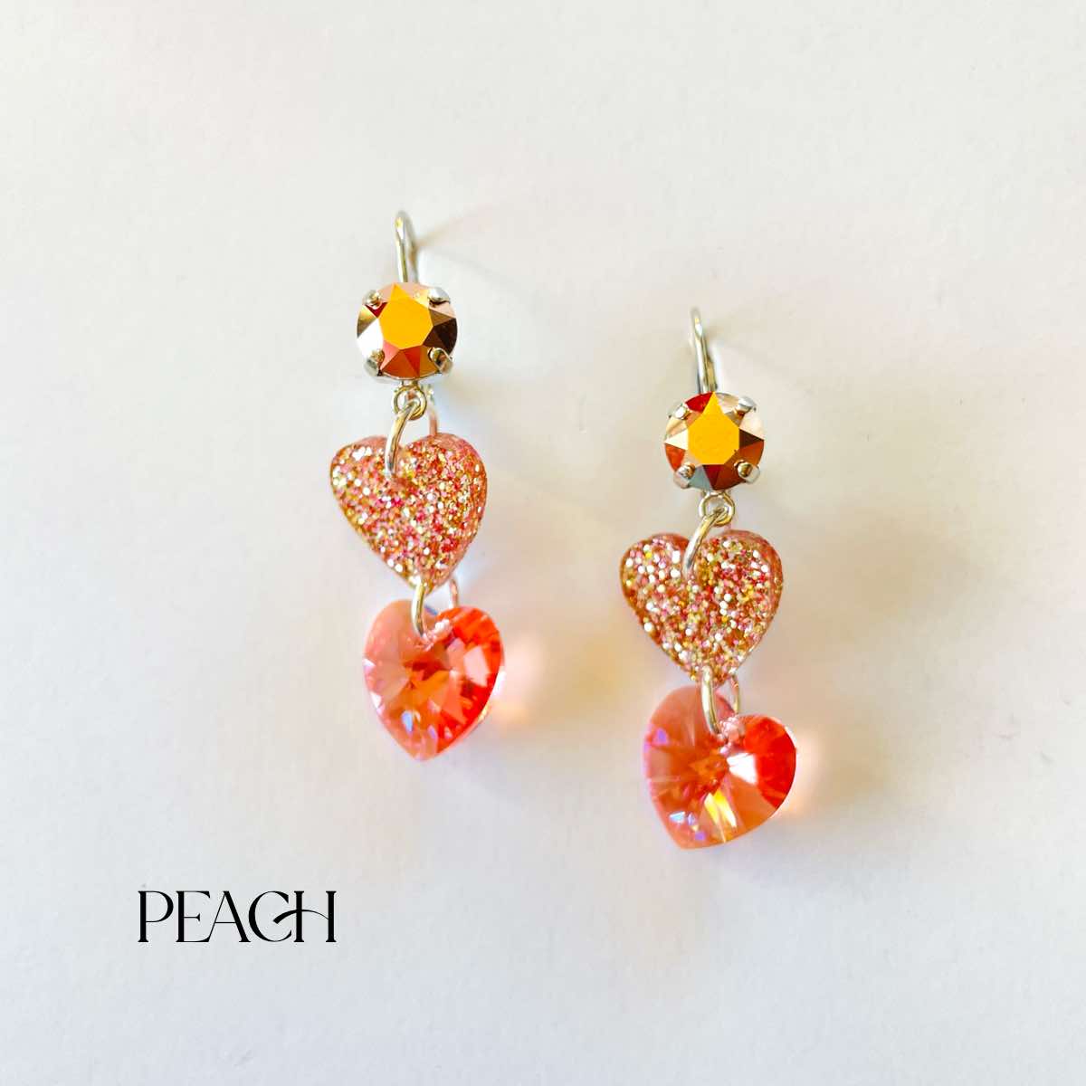 Be Mine Heart Earrings - Short {Multiple Colors}