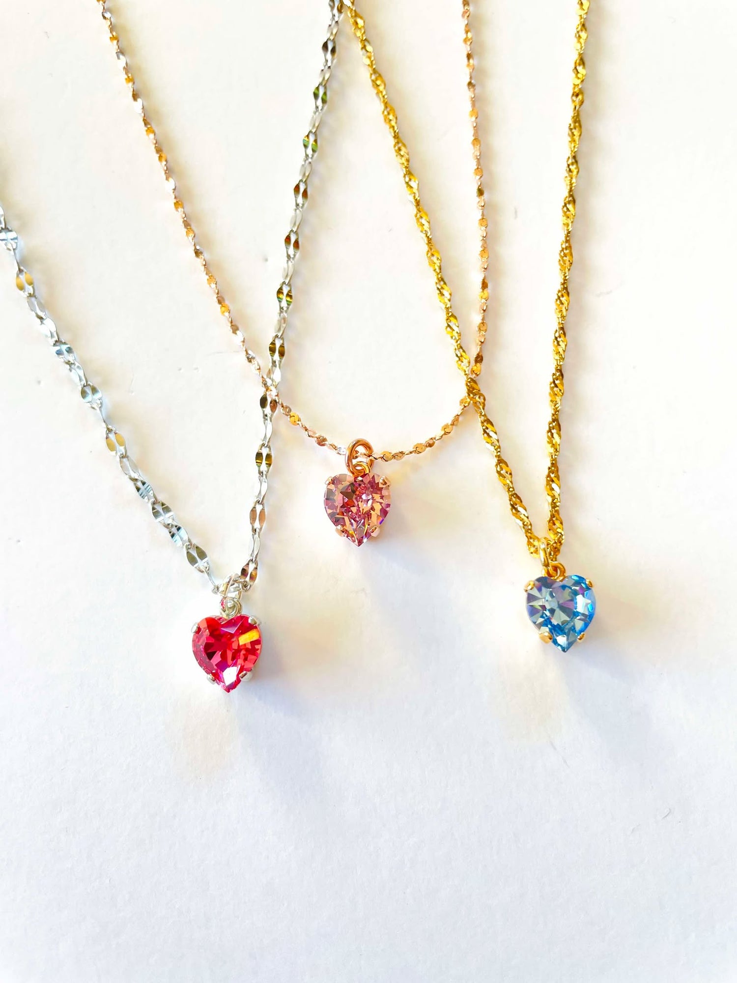Design Your Own! 8mm Heart Necklace {Multiple Choices!}