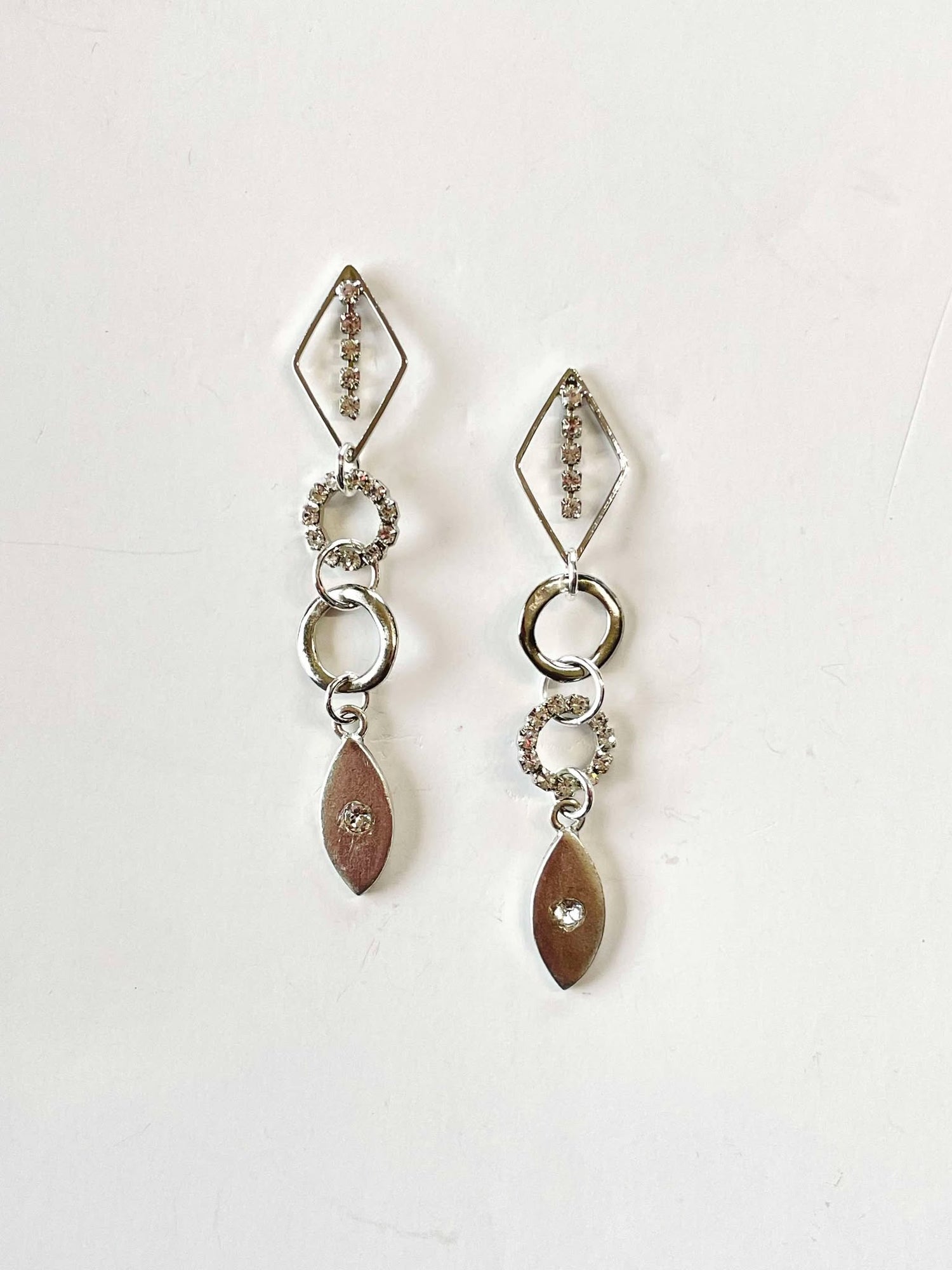 Crystal Cascade Earrings