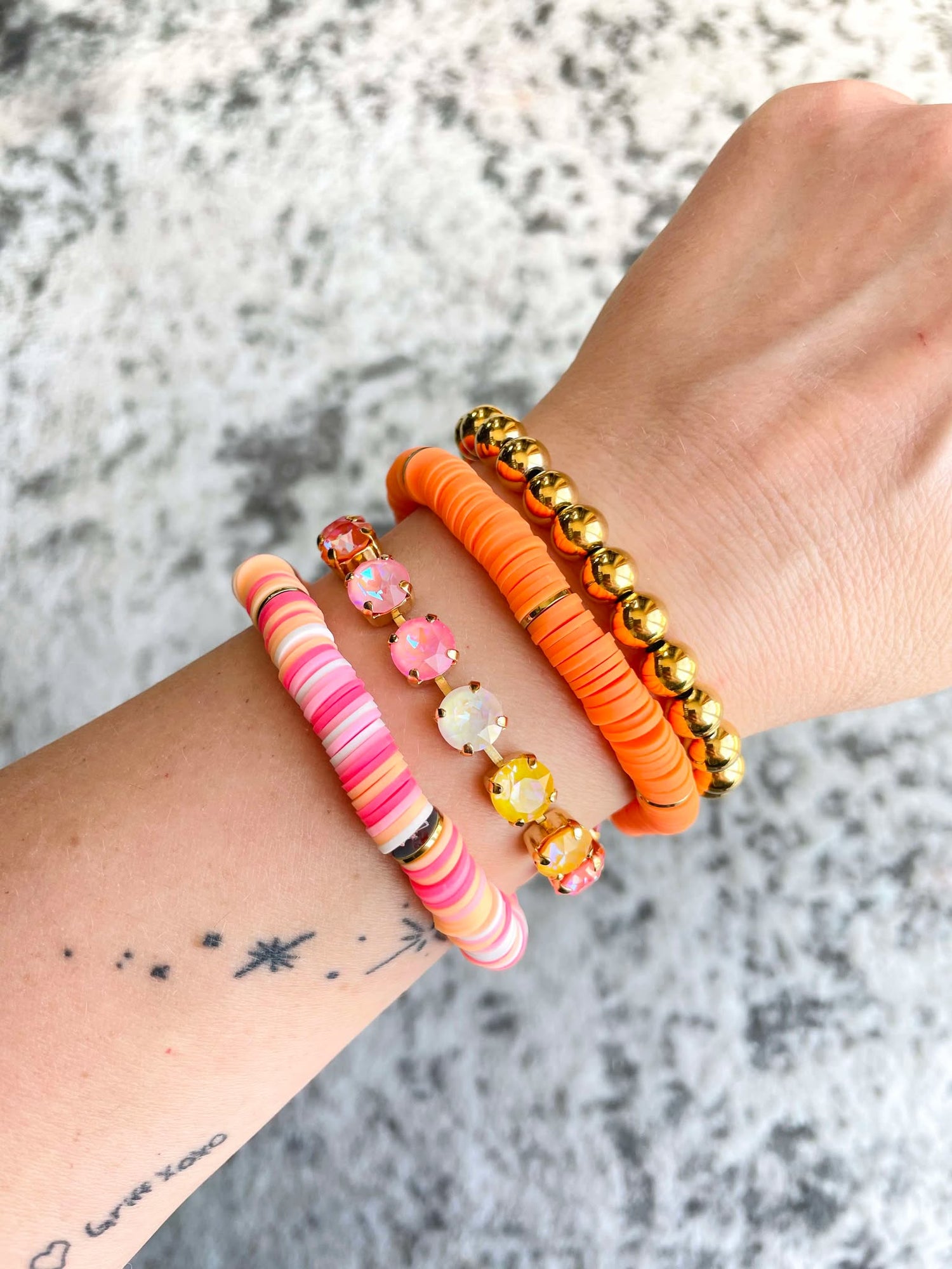 OOAK SPRING BREAK BRACELET STACK 