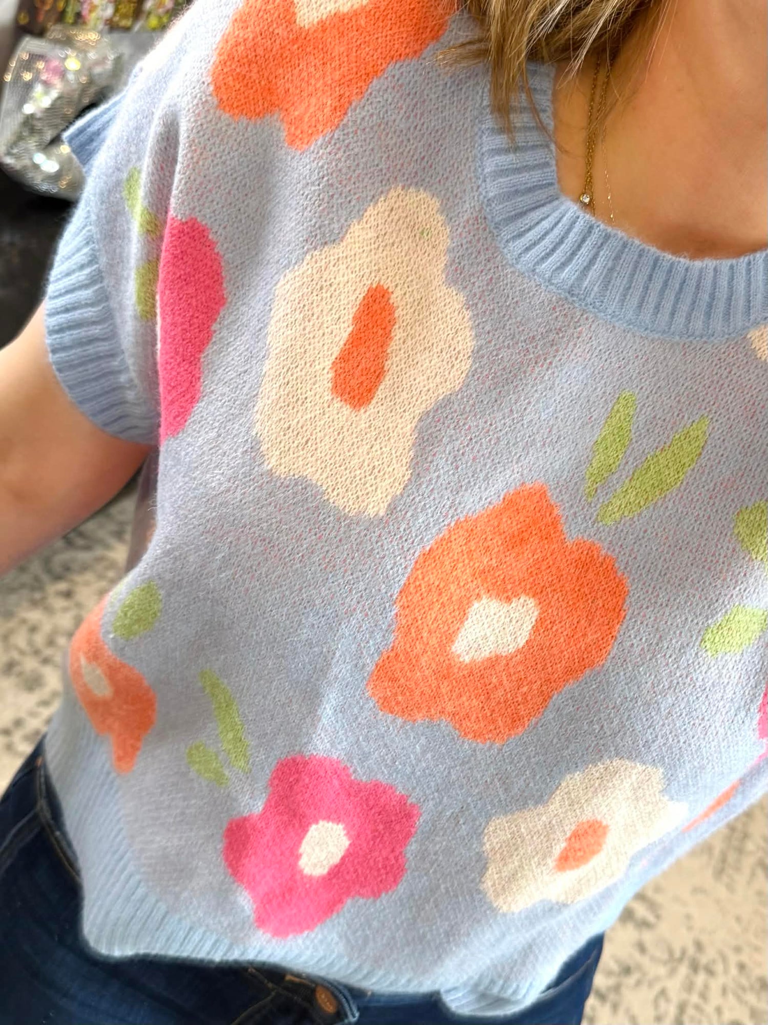 Power Petals Sweater Top {S-XL} - KaraMarie