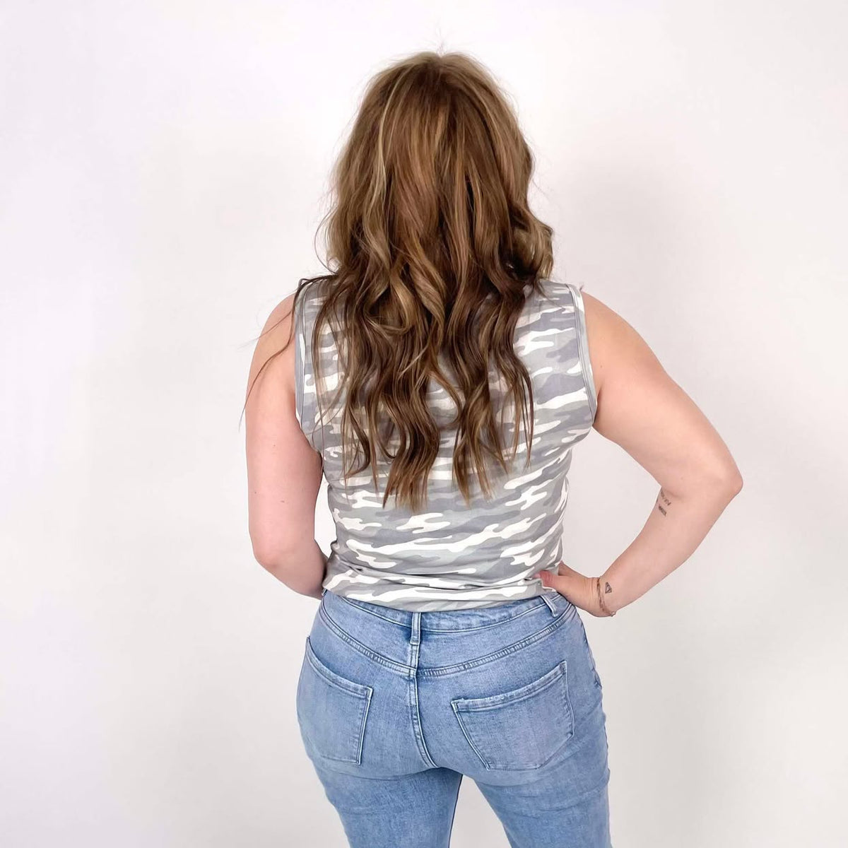 MM Ava Tank - Camo {Size S-3X} - KaraMarie