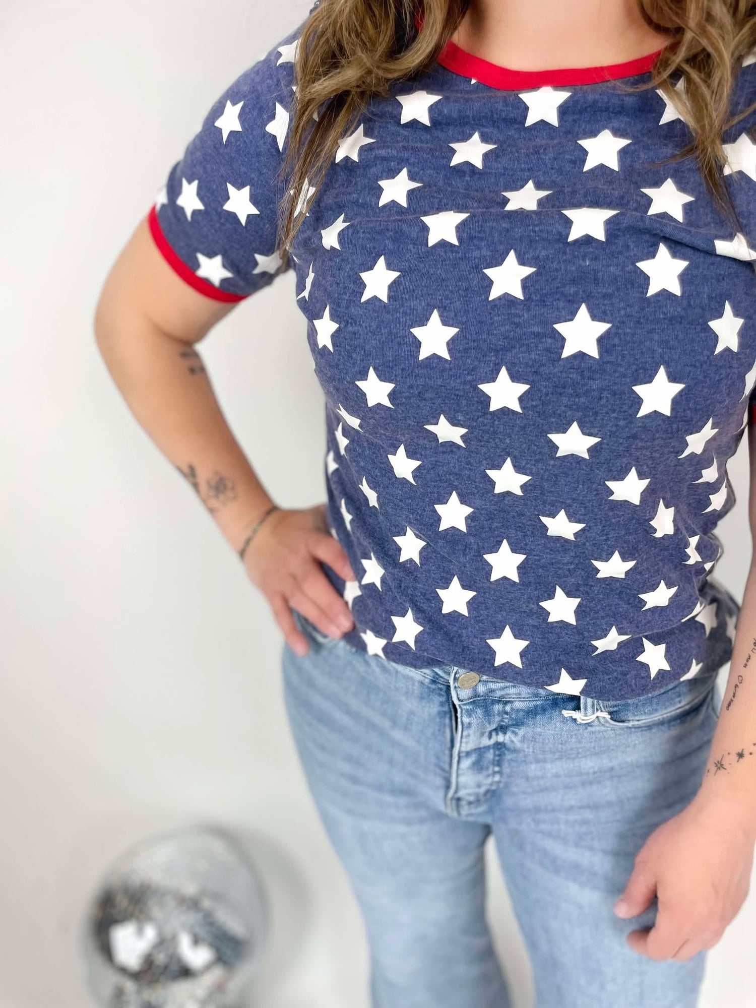 Ampersand - Lady Liber Tee {Size S-3X}