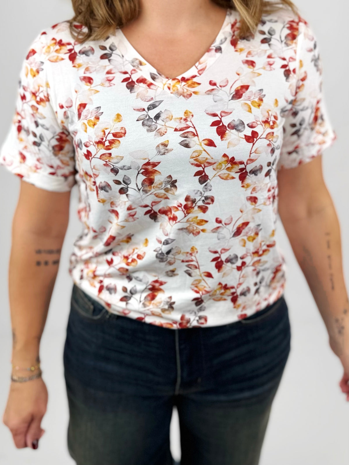 MM Sophie Tee - Autumn Watercolor {S-3X}
