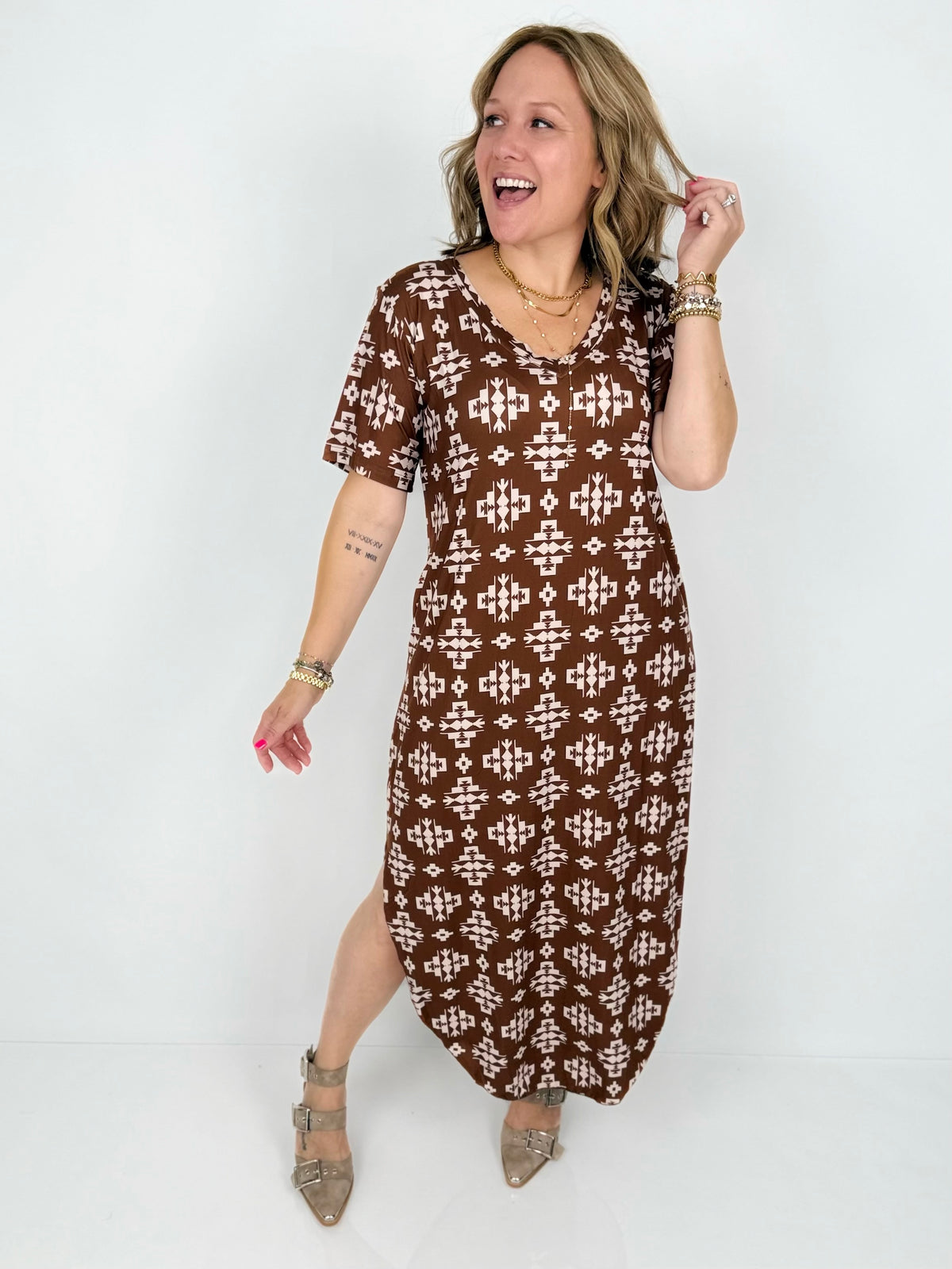 Meet Me In Wyoming Maxi Dress {XS-3X} - KaraMarie