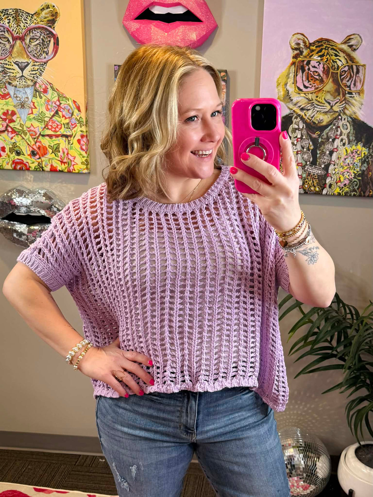 What You Want Top in Lavender {S-XL} - KaraMarie