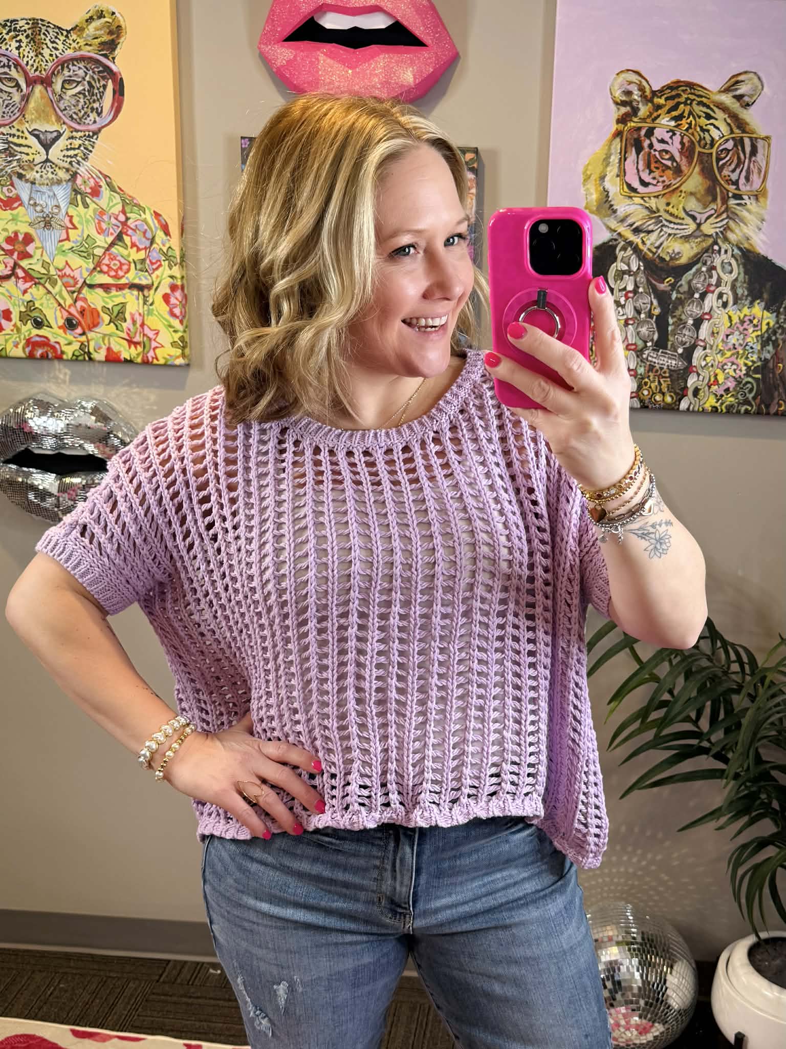 What You Want Top in Lavender {S-XL} - KaraMarie