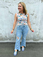 BLAKELEY Urban Distressed Crop Jeans {3-15} - KaraMarie