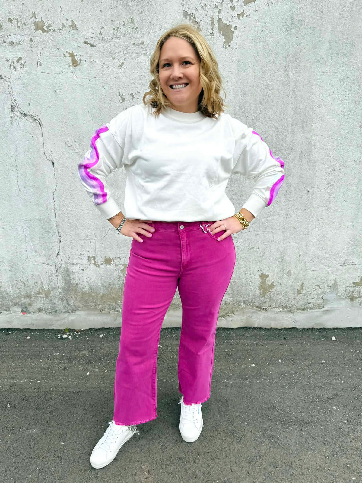 Playful Edge Denim Pants - Multiple Colors! {S-XL} - KaraMarie