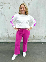 Playful Edge Denim Pants - Multiple Colors! {S-XL} - KaraMarie
