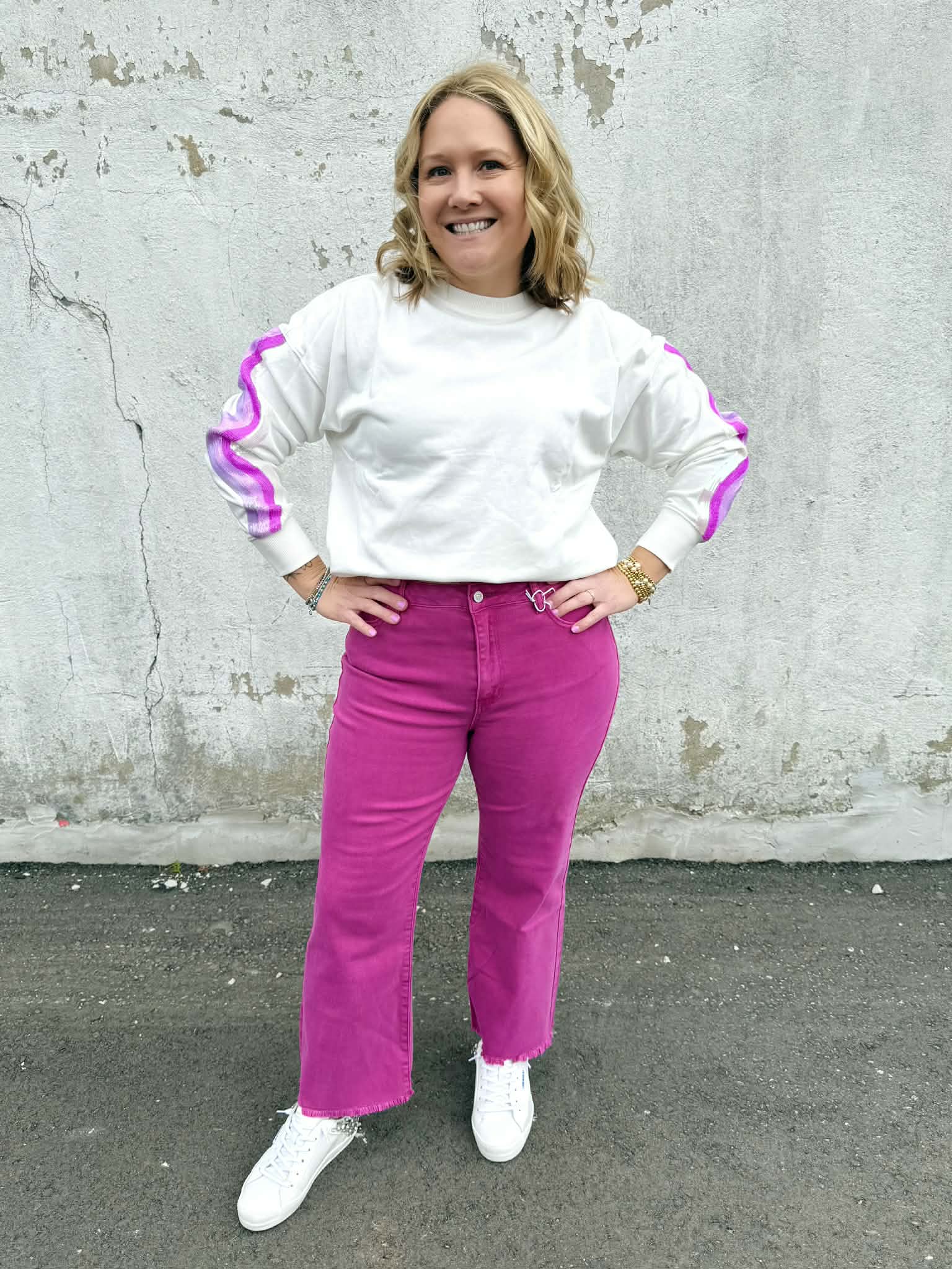 Playful Edge Denim Pants - Multiple Colors! {S-XL} - KaraMarie