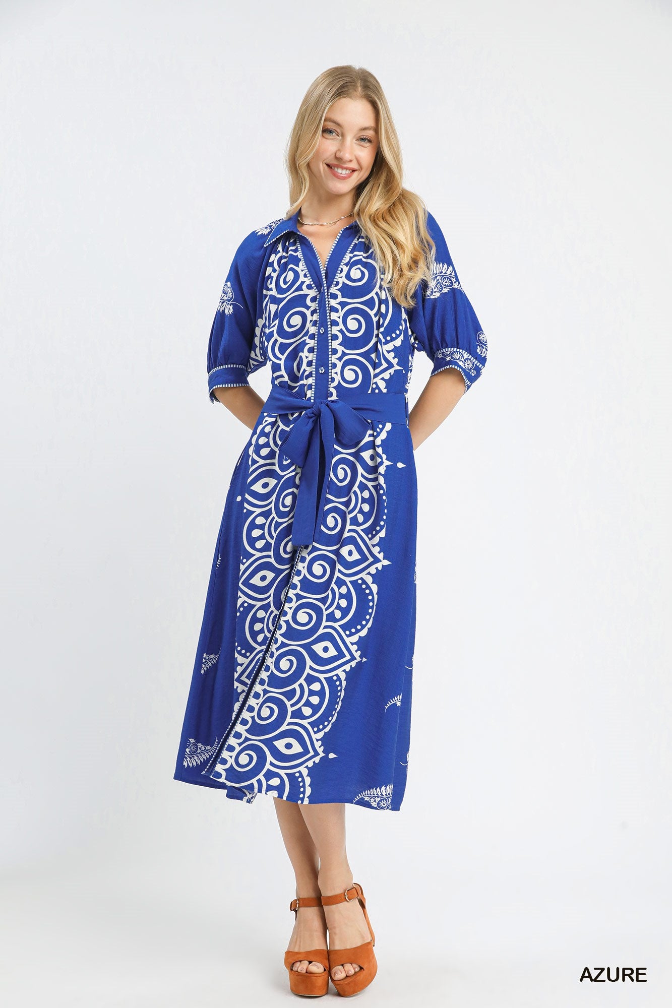 Blue Radiance Maxi Dress {S-L} - KaraMarie