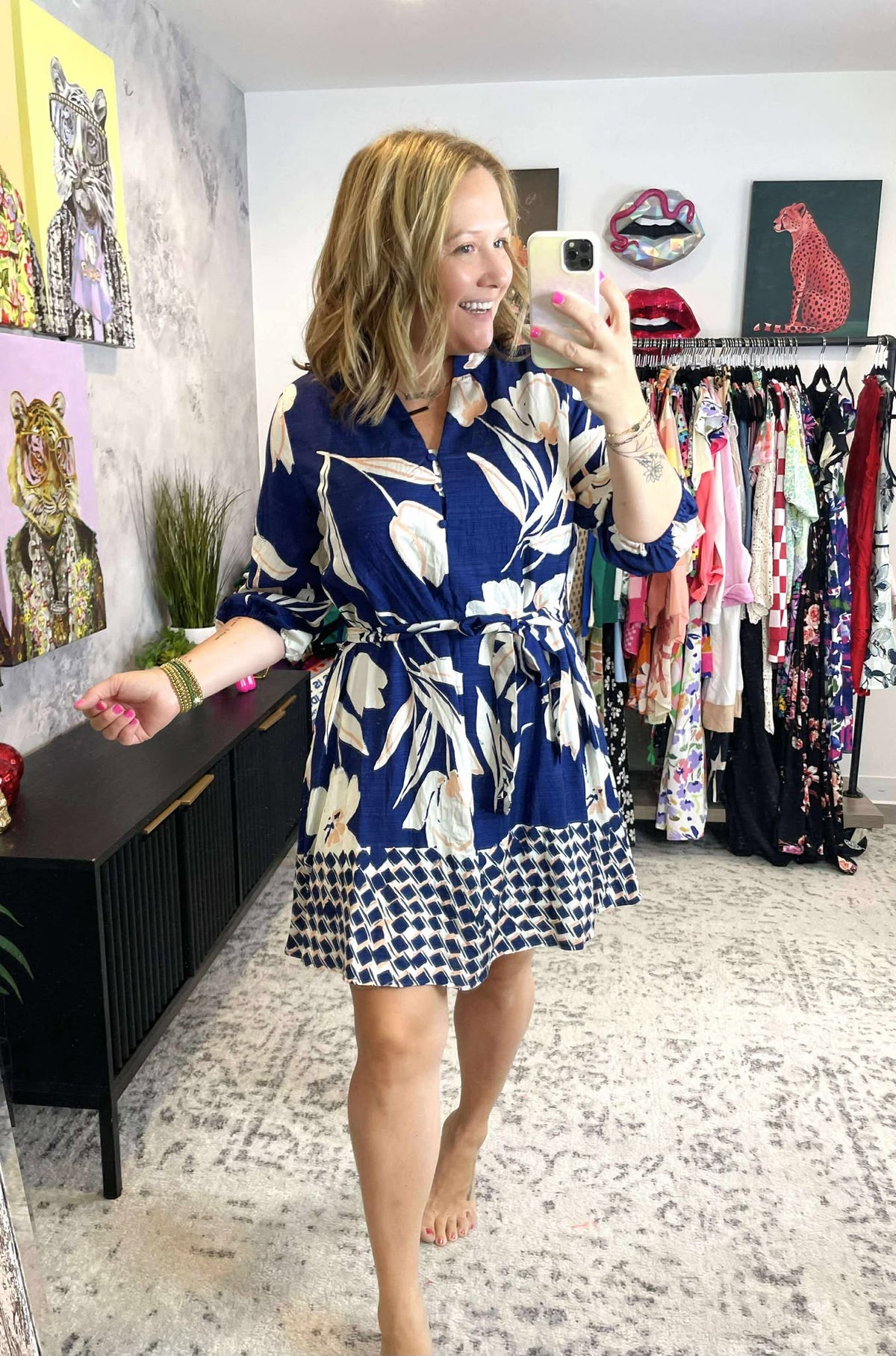 Fresh Cut Florals Dress {S-2X} - KaraMarie