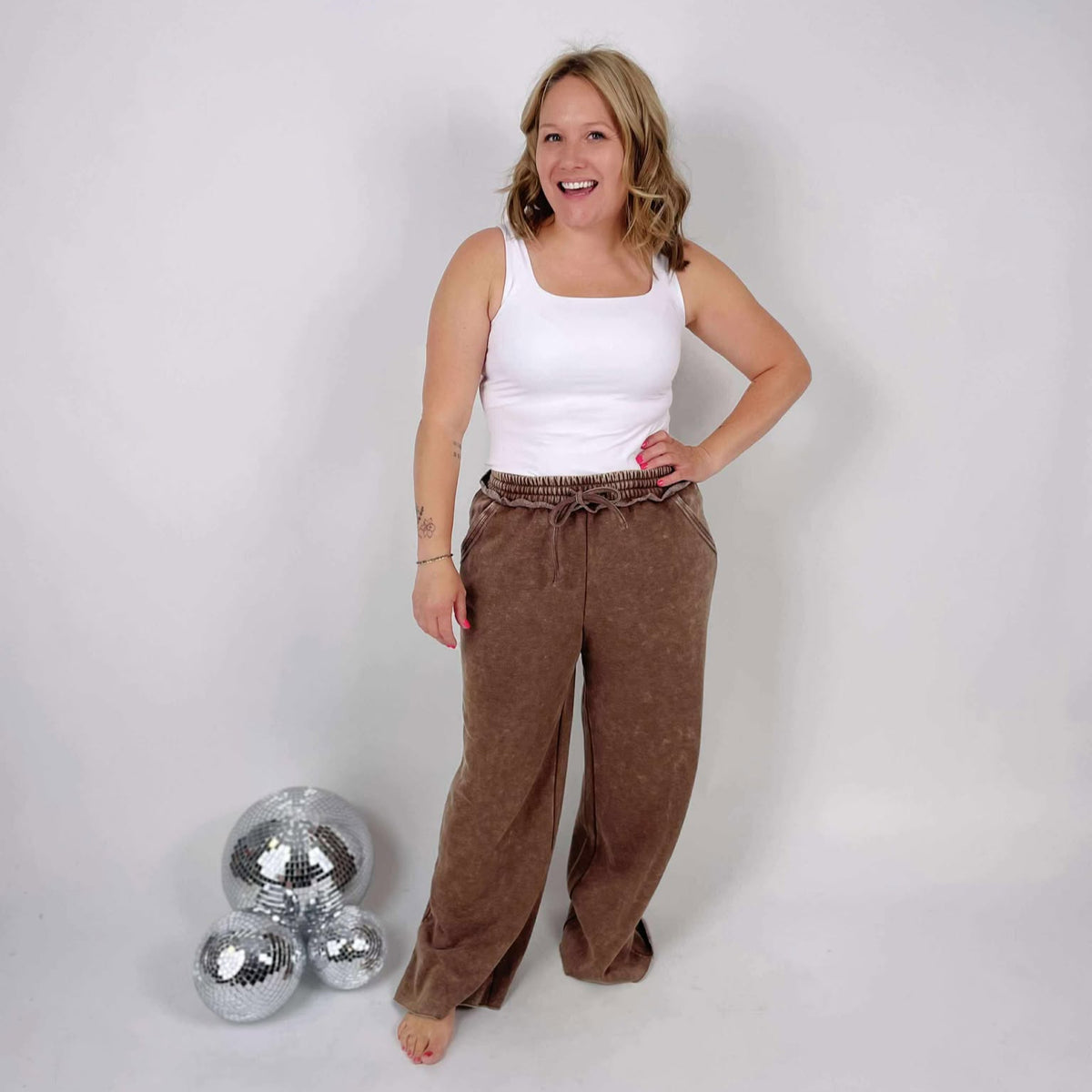 Cloud Comfort Palazzo Sweatpants - Multiple Colors {S-3X} - KaraMarie