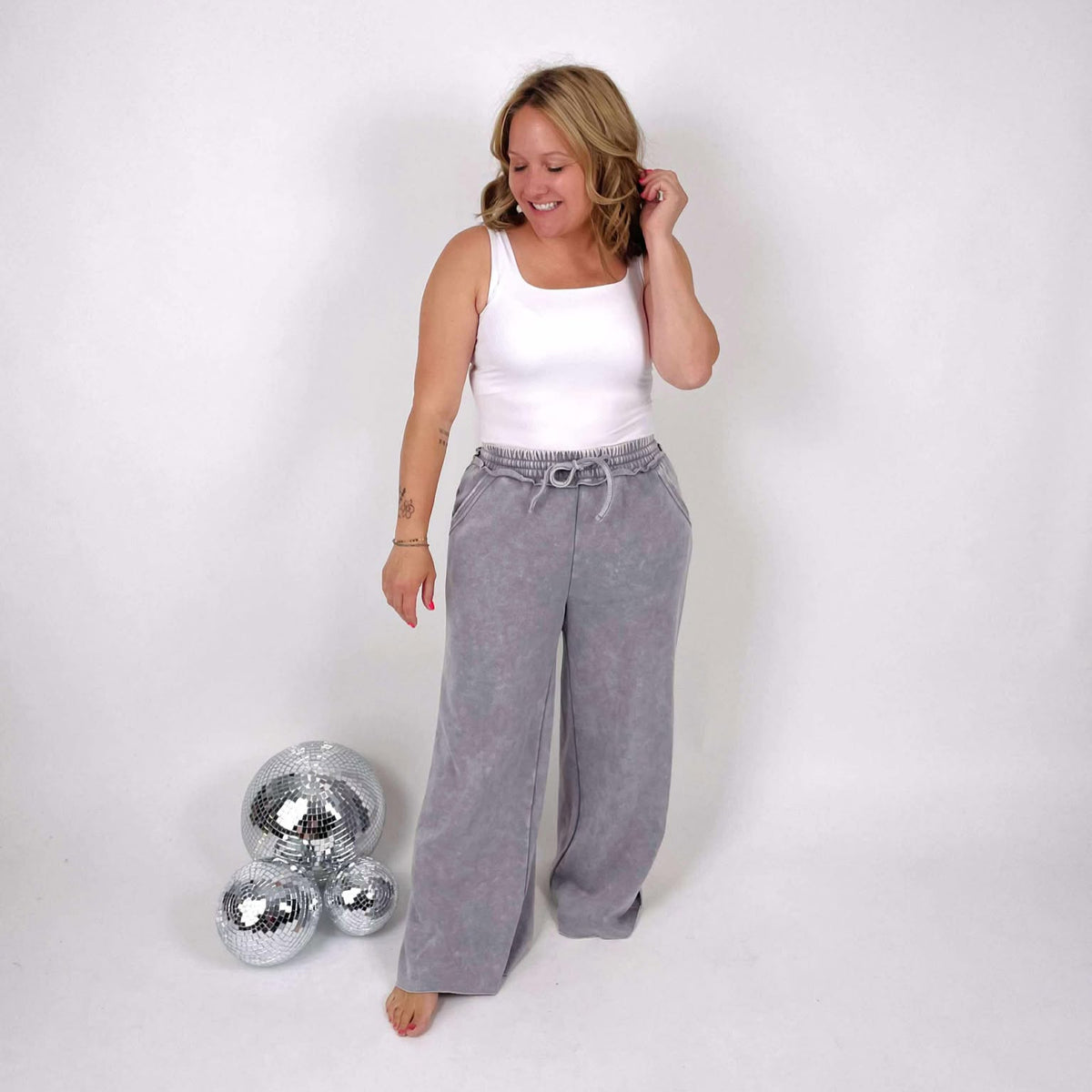 Cloud Comfort Palazzo Sweatpants - Multiple Colors {S-3X} - KaraMarie
