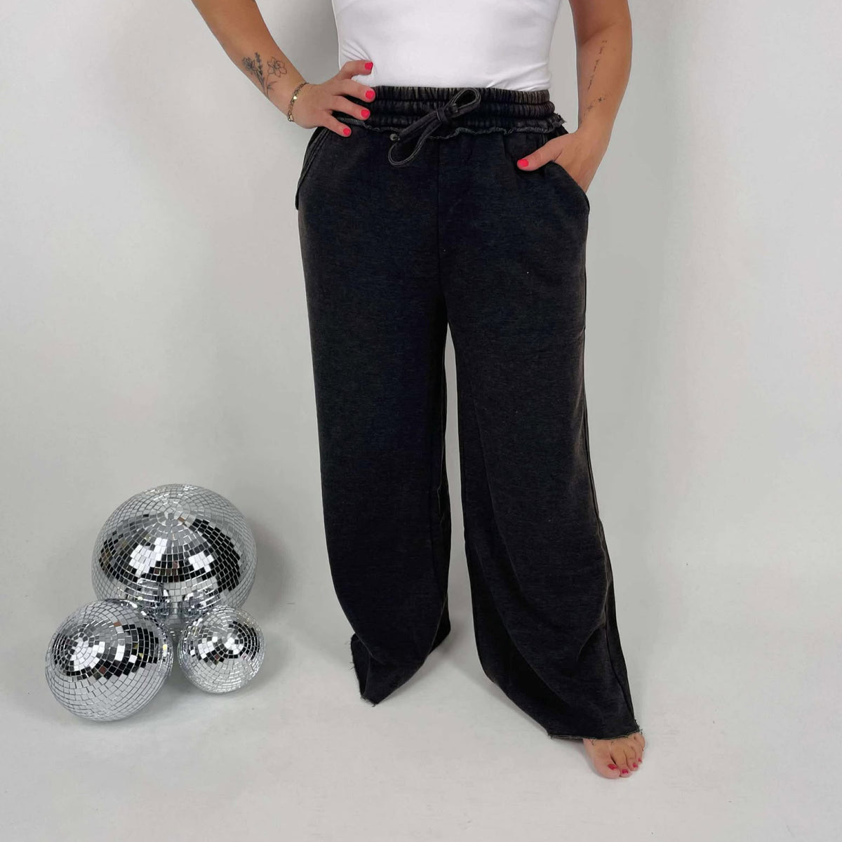 Cloud Comfort Palazzo Sweatpants - Multiple Colors {S-3X} - KaraMarie