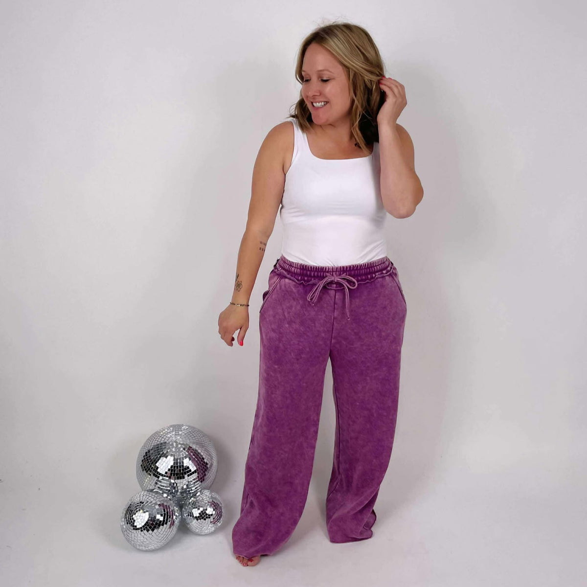 Cloud Comfort Palazzo Sweatpants - Multiple Colors {S-3X} - KaraMarie
