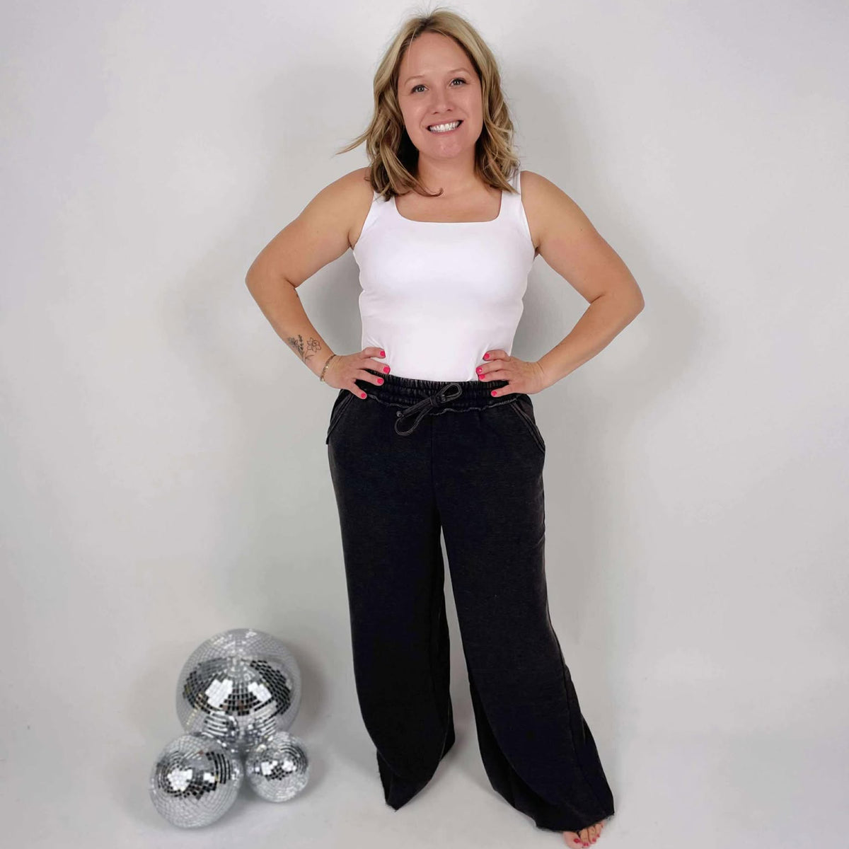 Cloud Comfort Palazzo Sweatpants - Multiple Colors {S-3X} - KaraMarie