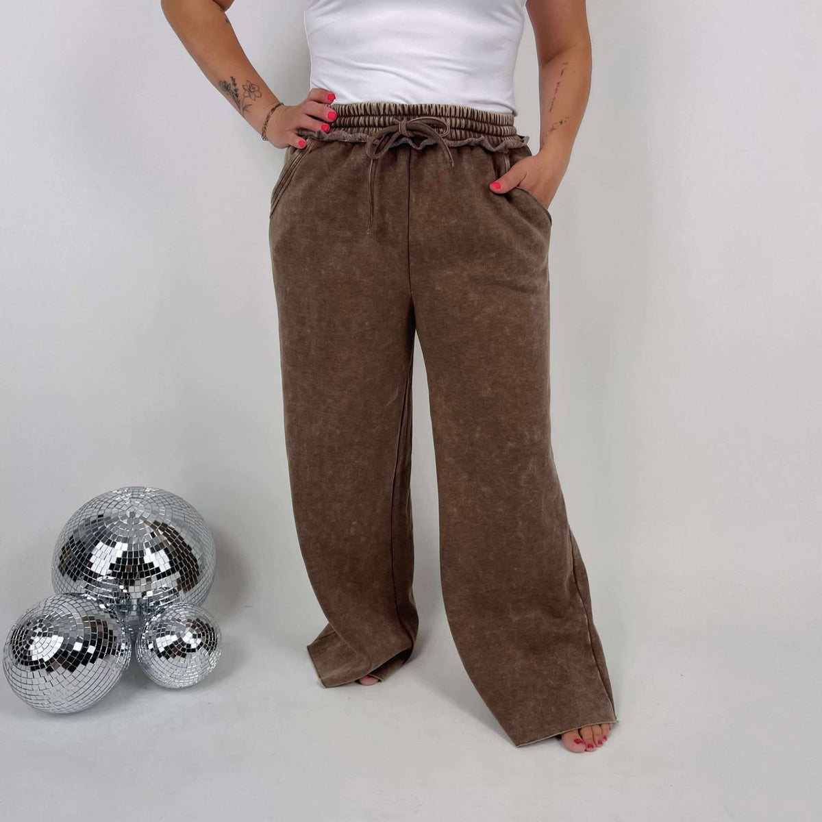 Cloud Comfort Palazzo Sweatpants - Multiple Colors {S-3X} - KaraMarie