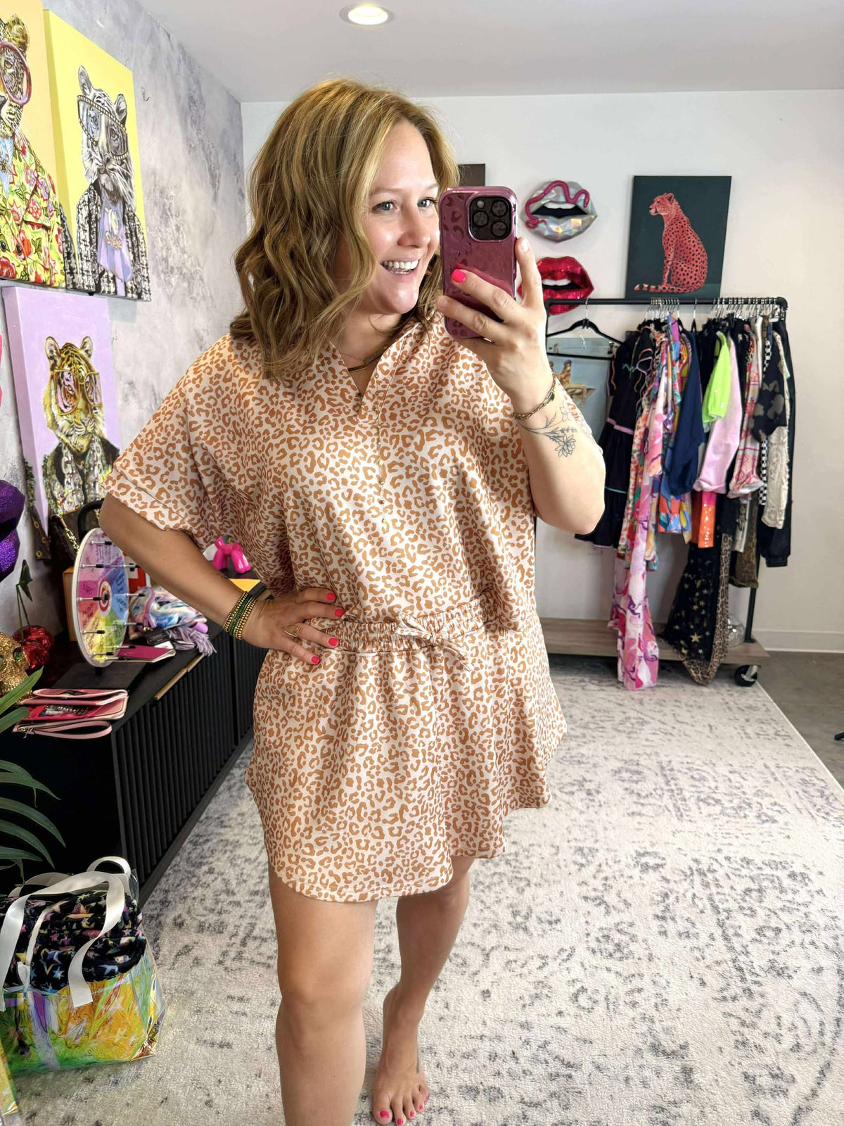 Blakeley Hot To Spot Cheetah Skort Set {XS-2X} - KaraMarie
