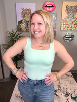 All-Day Comfort Tank in Mint {S-3X} - KaraMarie