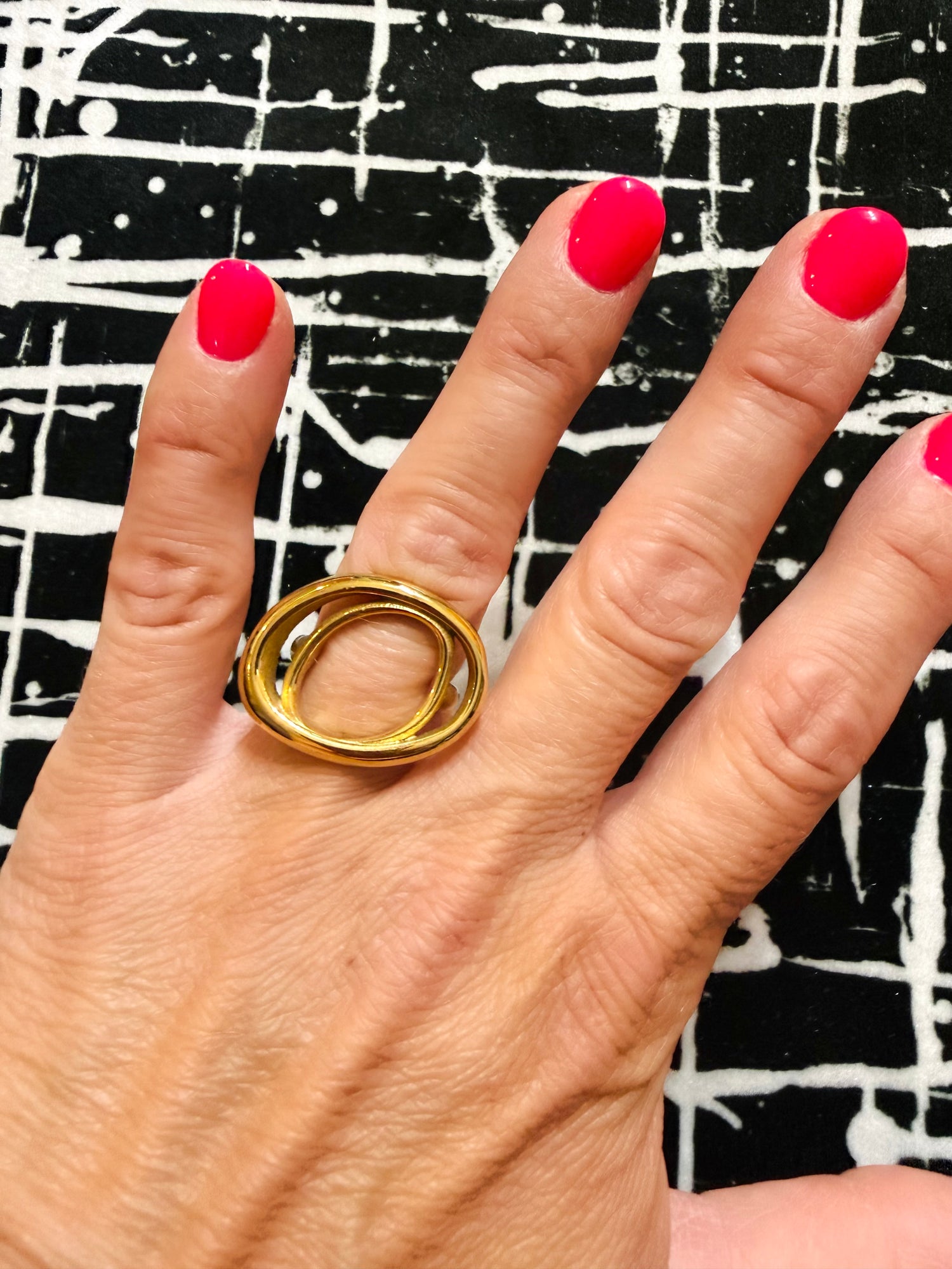Double Oval Ring {Waterproof Jewelry}