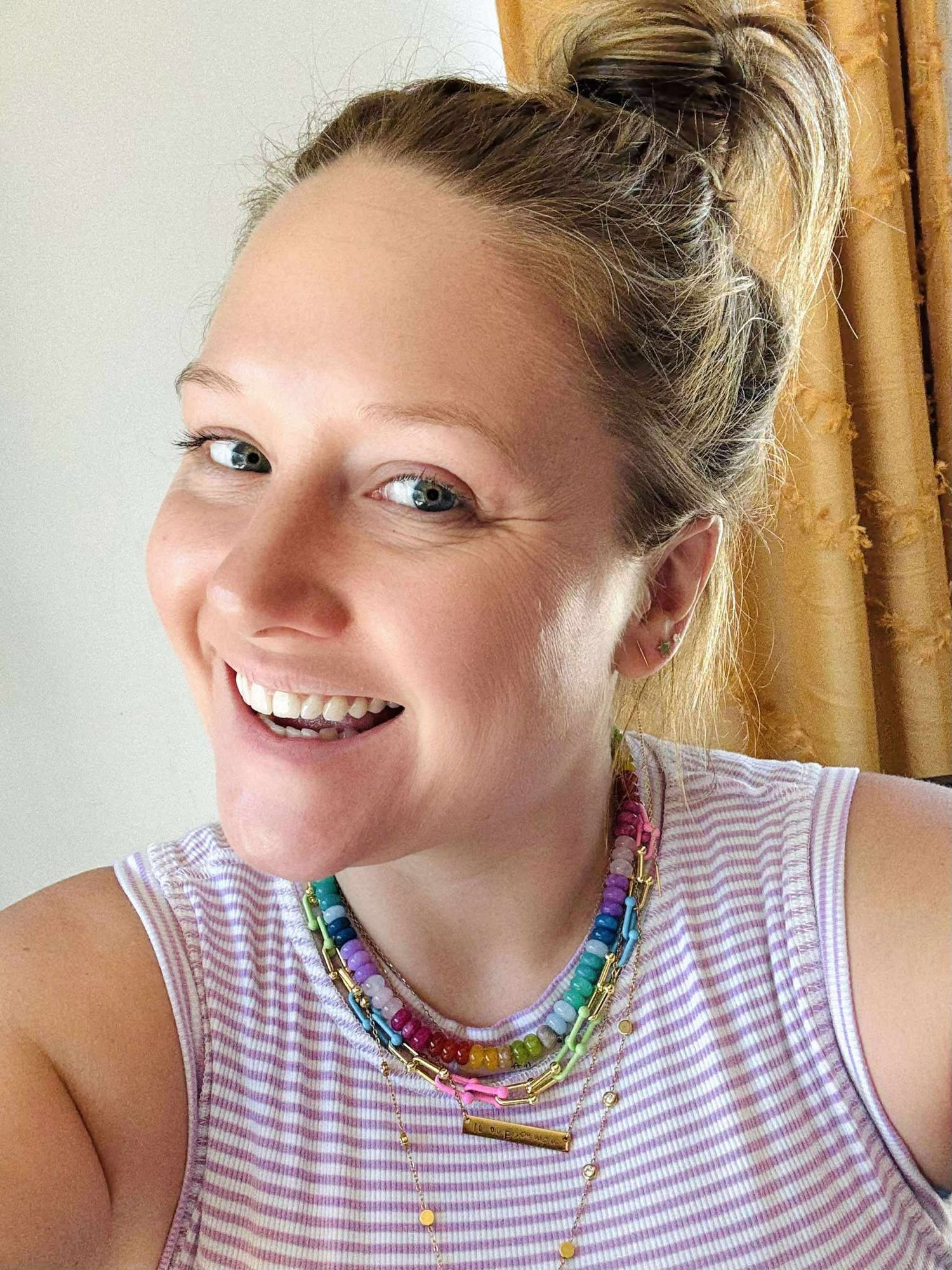 Gemstone Necklace {9 Colors!}