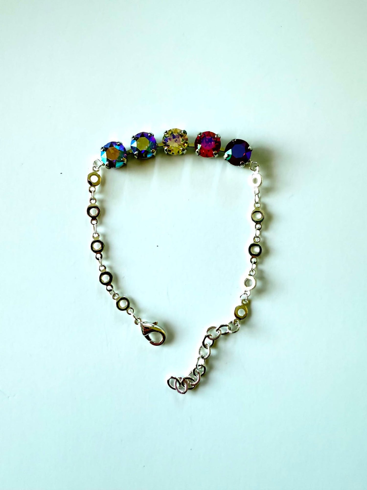 Radiant Rainbow Segment Bracelet