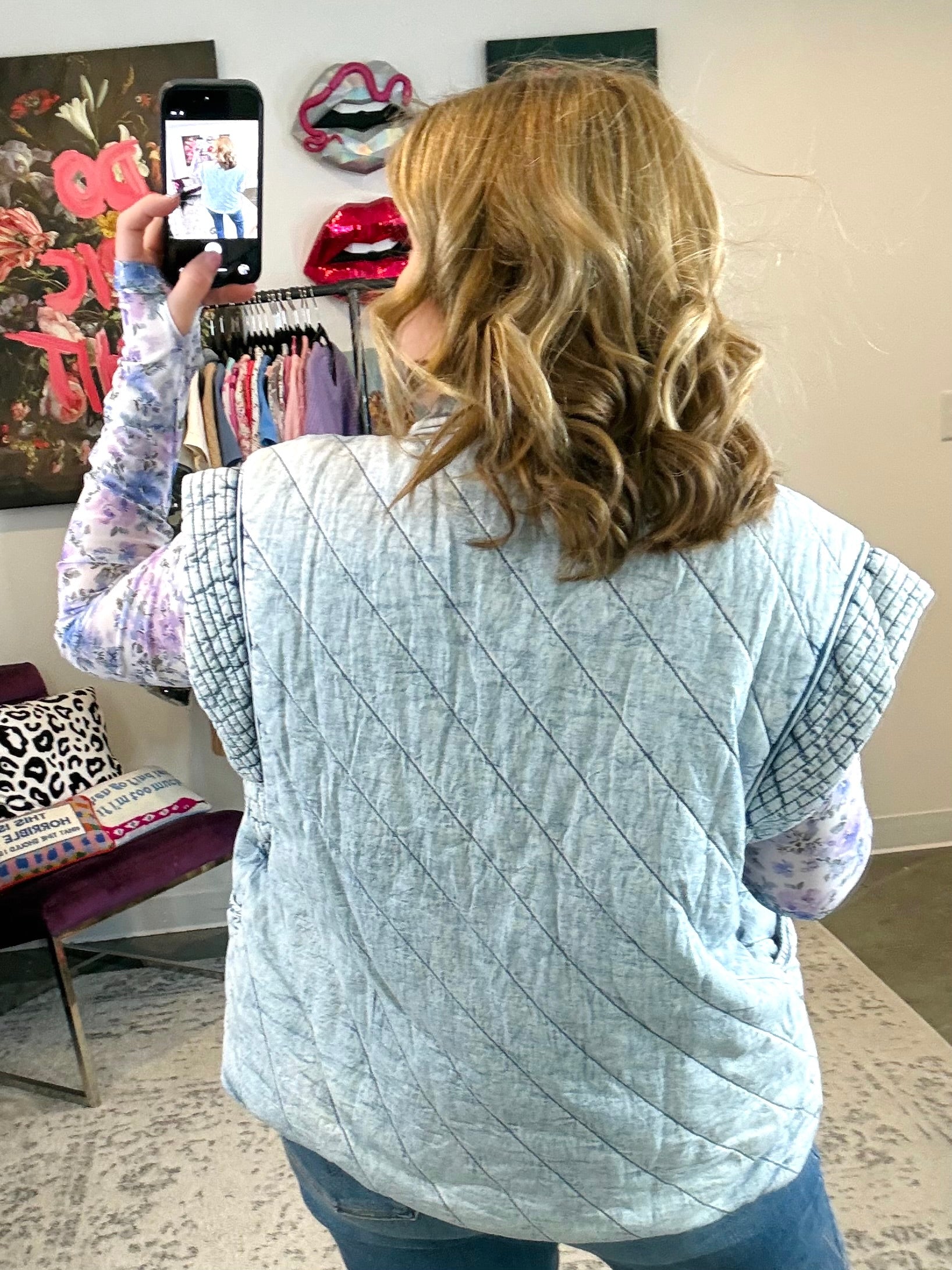 Quilted Trails Vest {S-XL} - KaraMarie