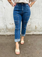 Risen Linework Ankle Jeans {1-15} - KaraMarie